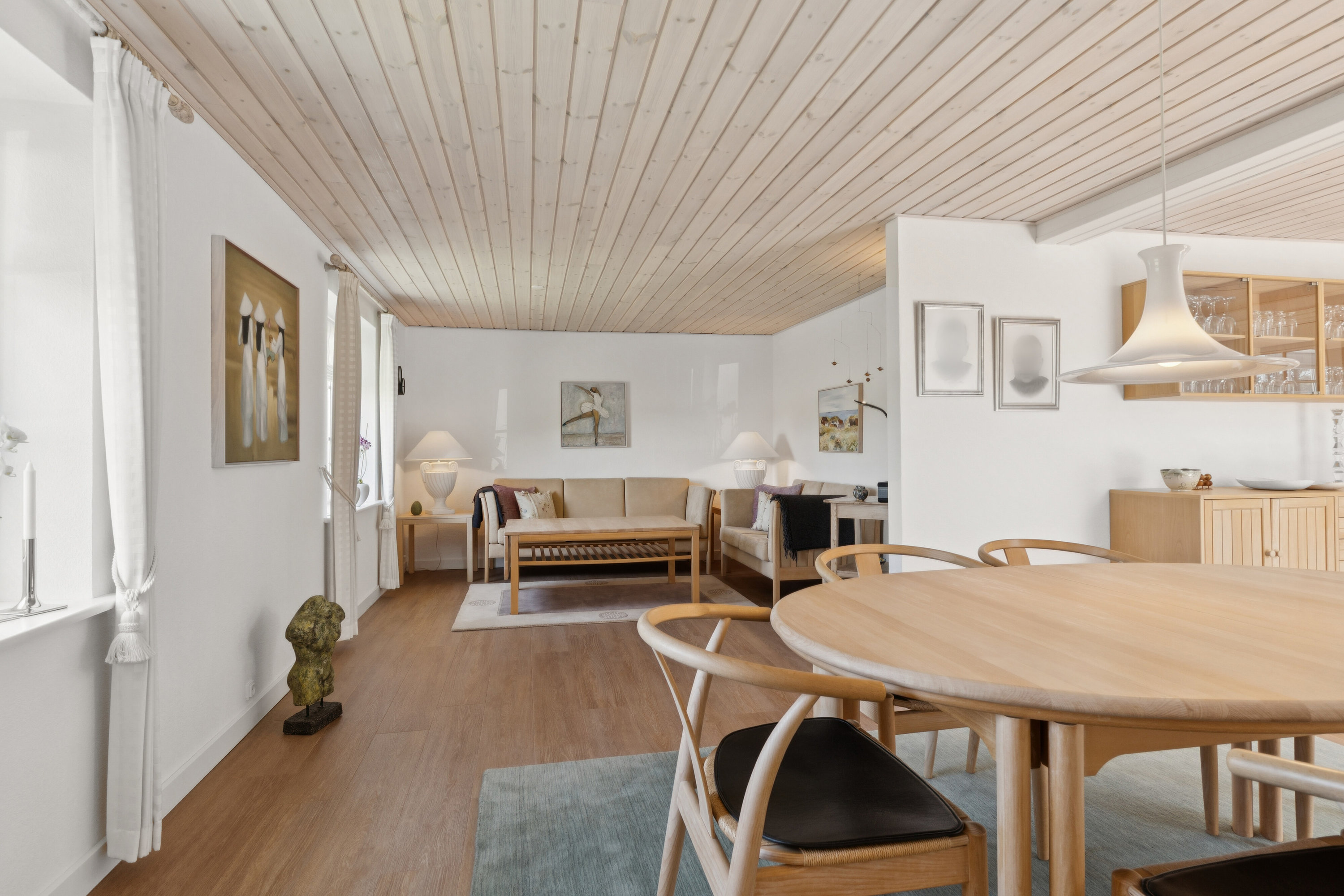 Fremhævet spisestue billede i fuldskærmstilstand. Billede af Kragkærvej 7, Astrup, 9800 Hjørring