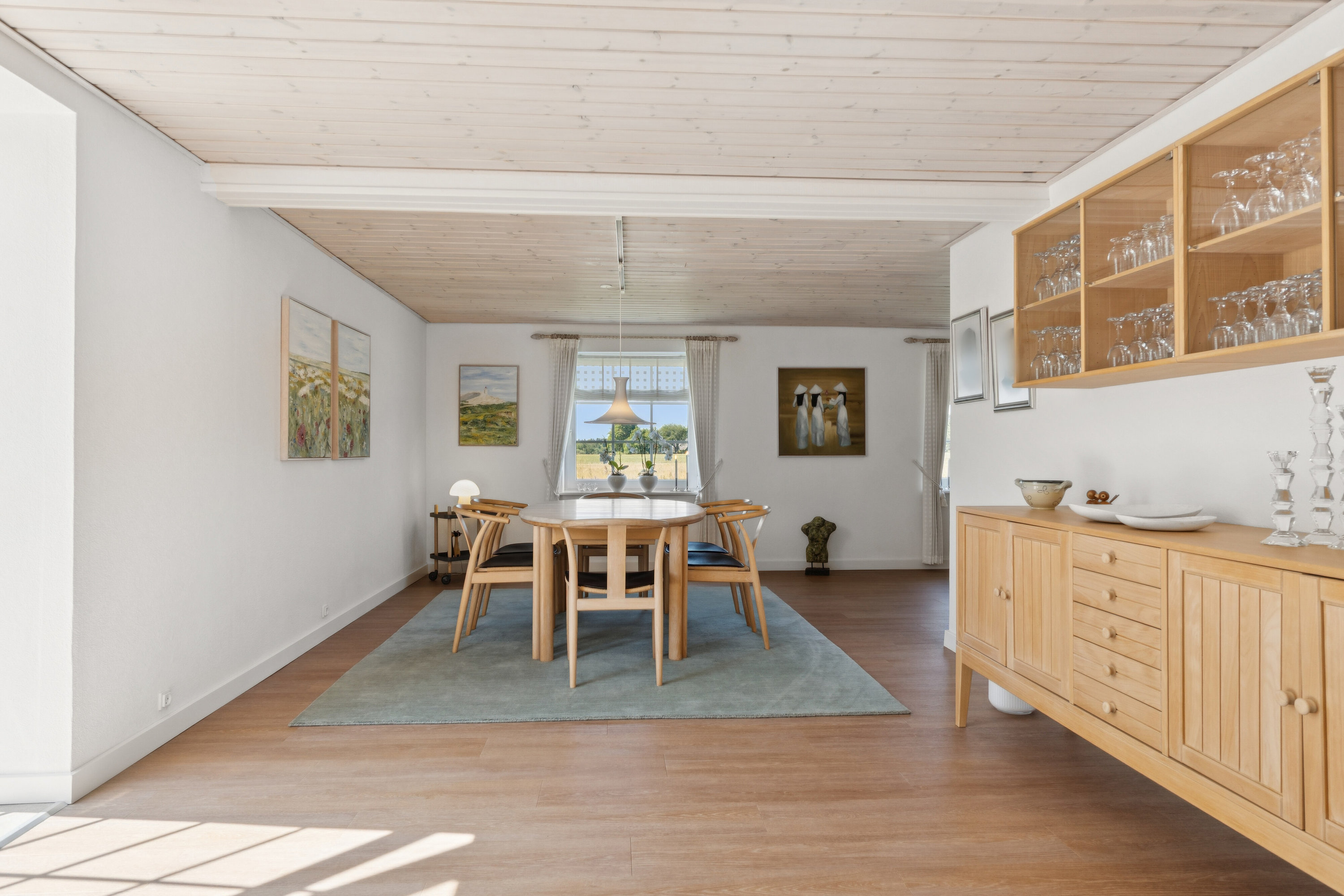 Fremhævet spisestue billede i fuldskærmstilstand. Billede af Kragkærvej 7, Astrup, 9800 Hjørring