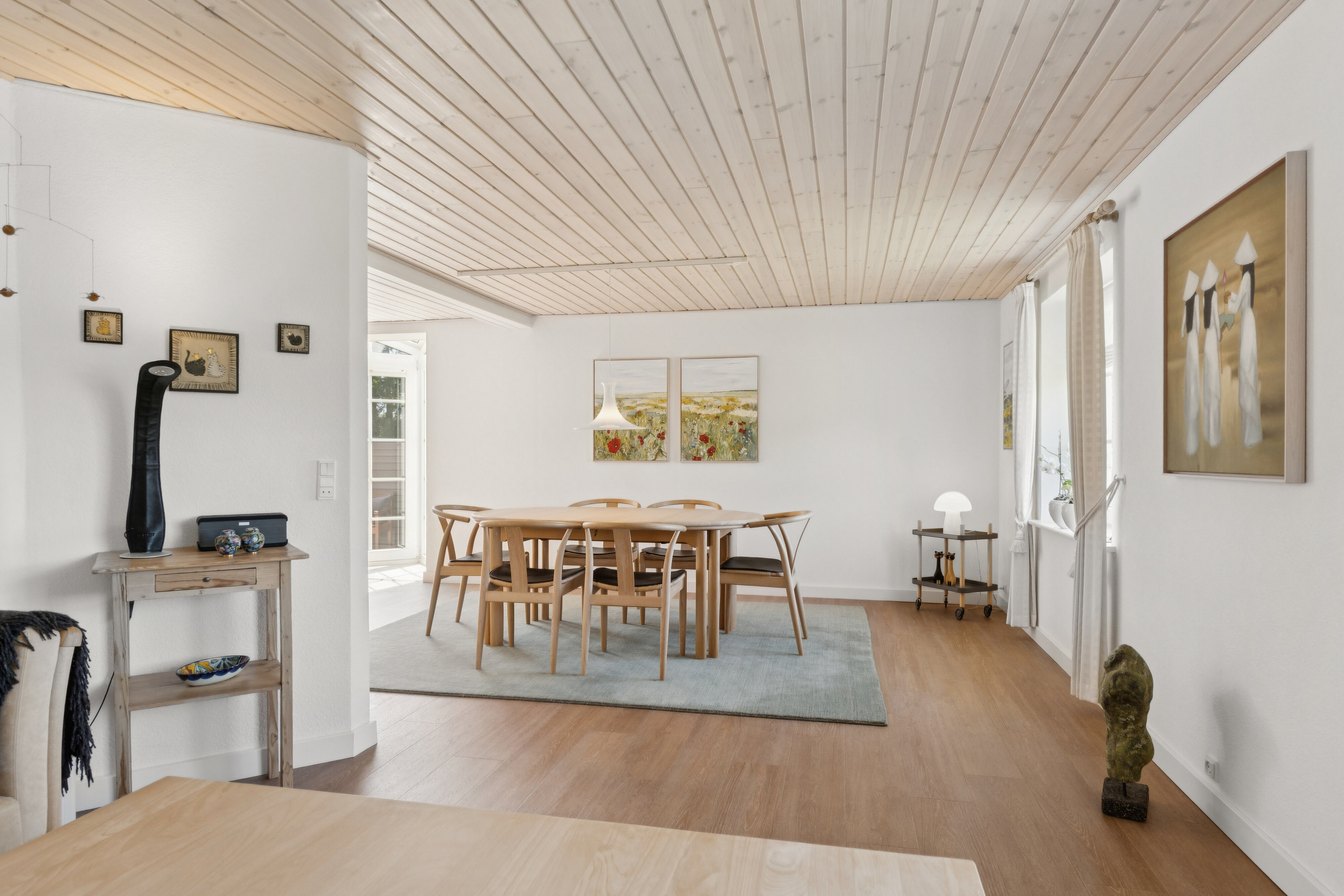 Fremhævet spisestue billede i fuldskærmstilstand. Billede af Kragkærvej 7, Astrup, 9800 Hjørring