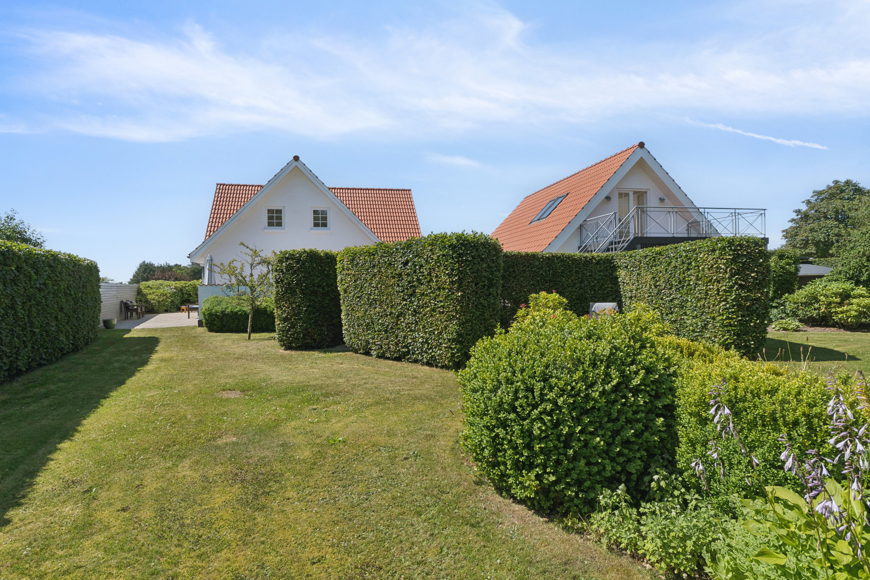 Fremhævet set fra haven billede i fuldskærmstilstand. Billede af Kragkærvej 7, Astrup, 9800 Hjørring