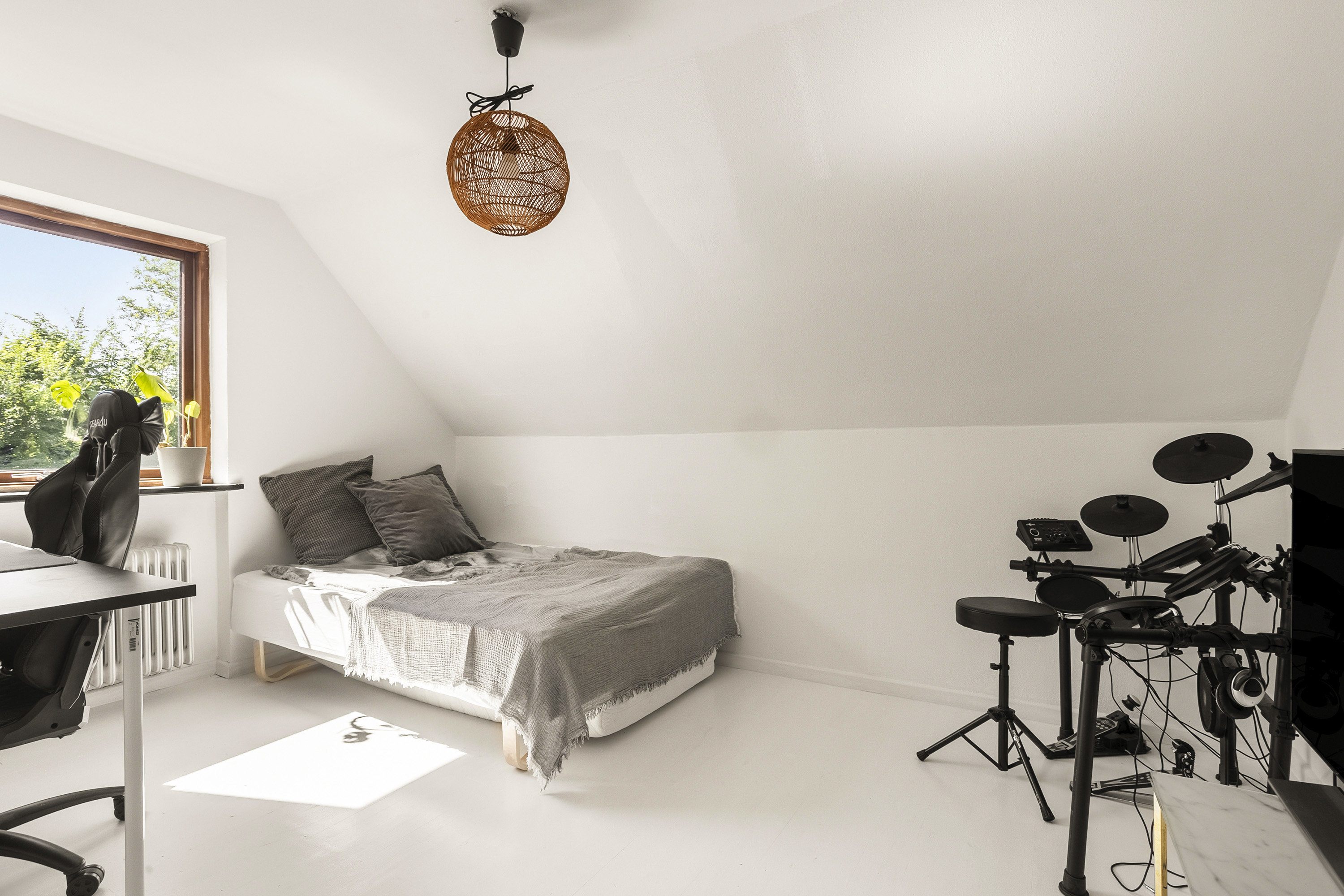 Fremhævet soveværelse billede i fuldskærmstilstand. Billede af Ny Erlevvej 22, 6100 Haderslev