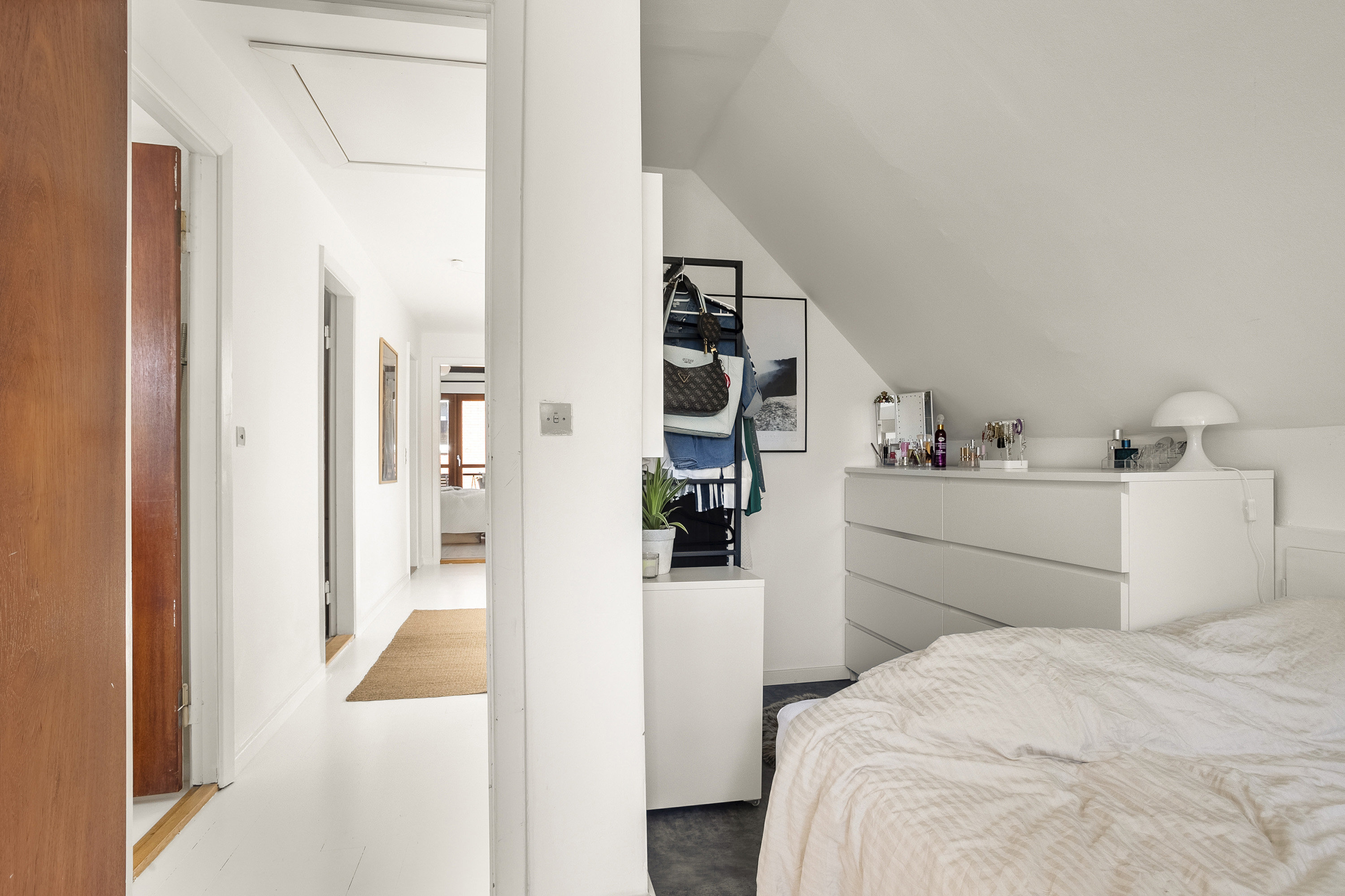 Fremhævet soveværelse billede i fuldskærmstilstand. Billede af Ny Erlevvej 22, 6100 Haderslev