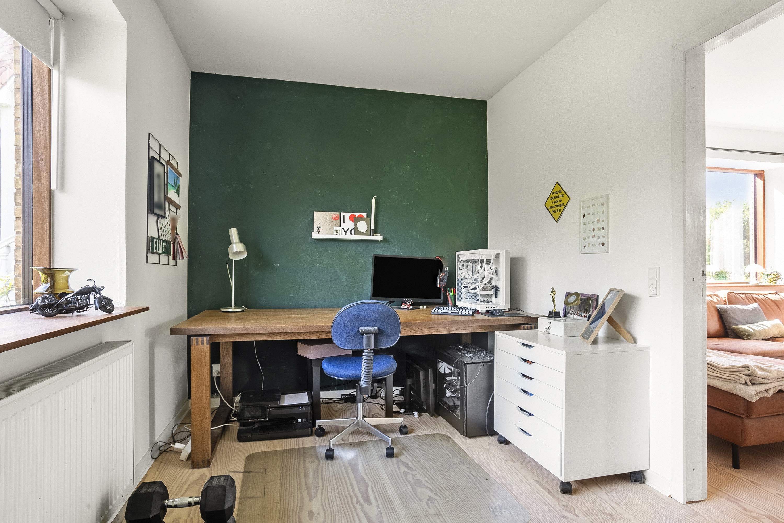 Fremhævet kontor billede i fuldskærmstilstand. Billede af Ny Erlevvej 22, 6100 Haderslev