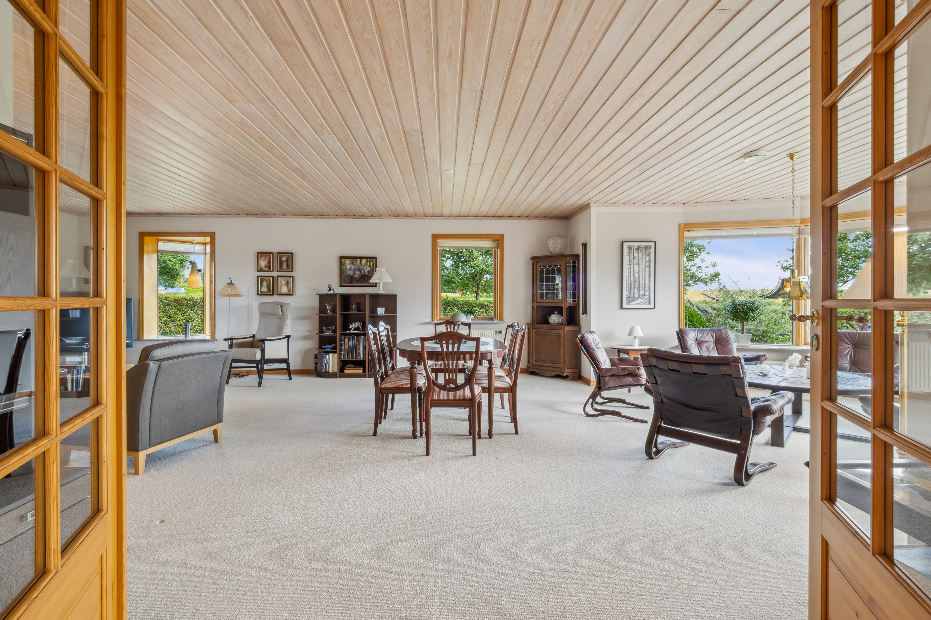 Fremhævet stue billede i fuldskærmstilstand. Billede af Næssundvej 293, Ø Hvidbjerg, 7970 Redsted M