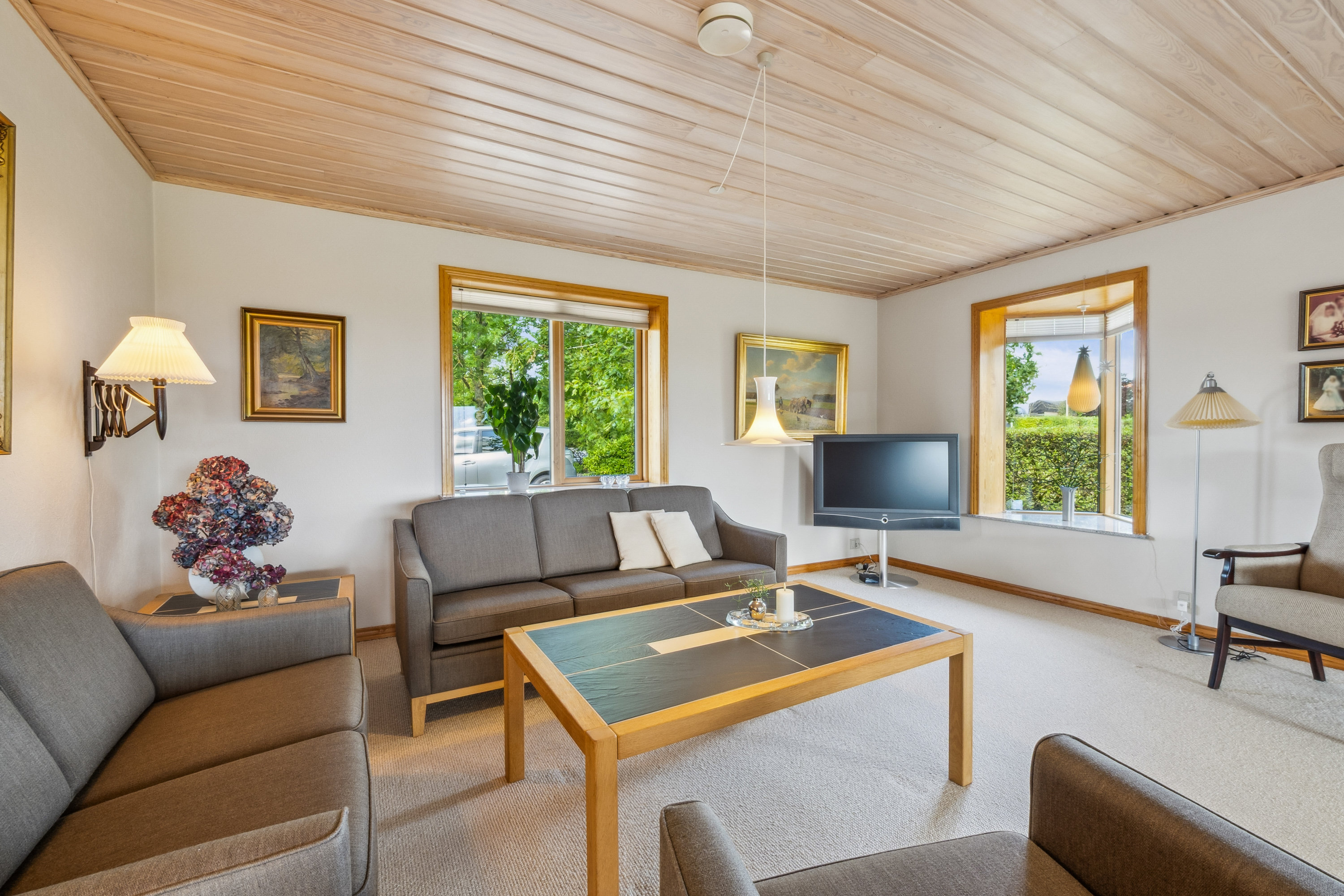 Fremhævet stue billede i fuldskærmstilstand. Billede af Næssundvej 293, Ø Hvidbjerg, 7970 Redsted M