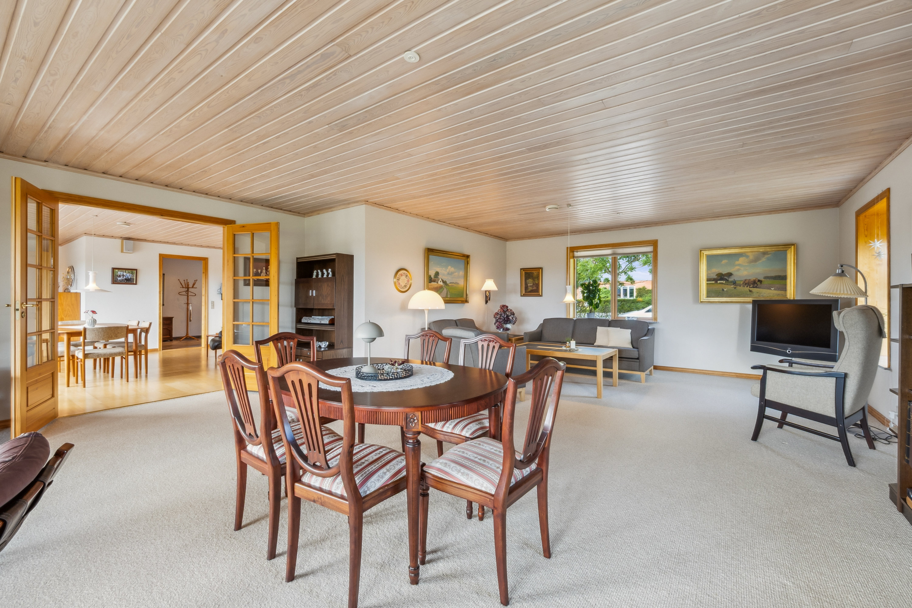 Fremhævet stue billede i fuldskærmstilstand. Billede af Næssundvej 293, Ø Hvidbjerg, 7970 Redsted M