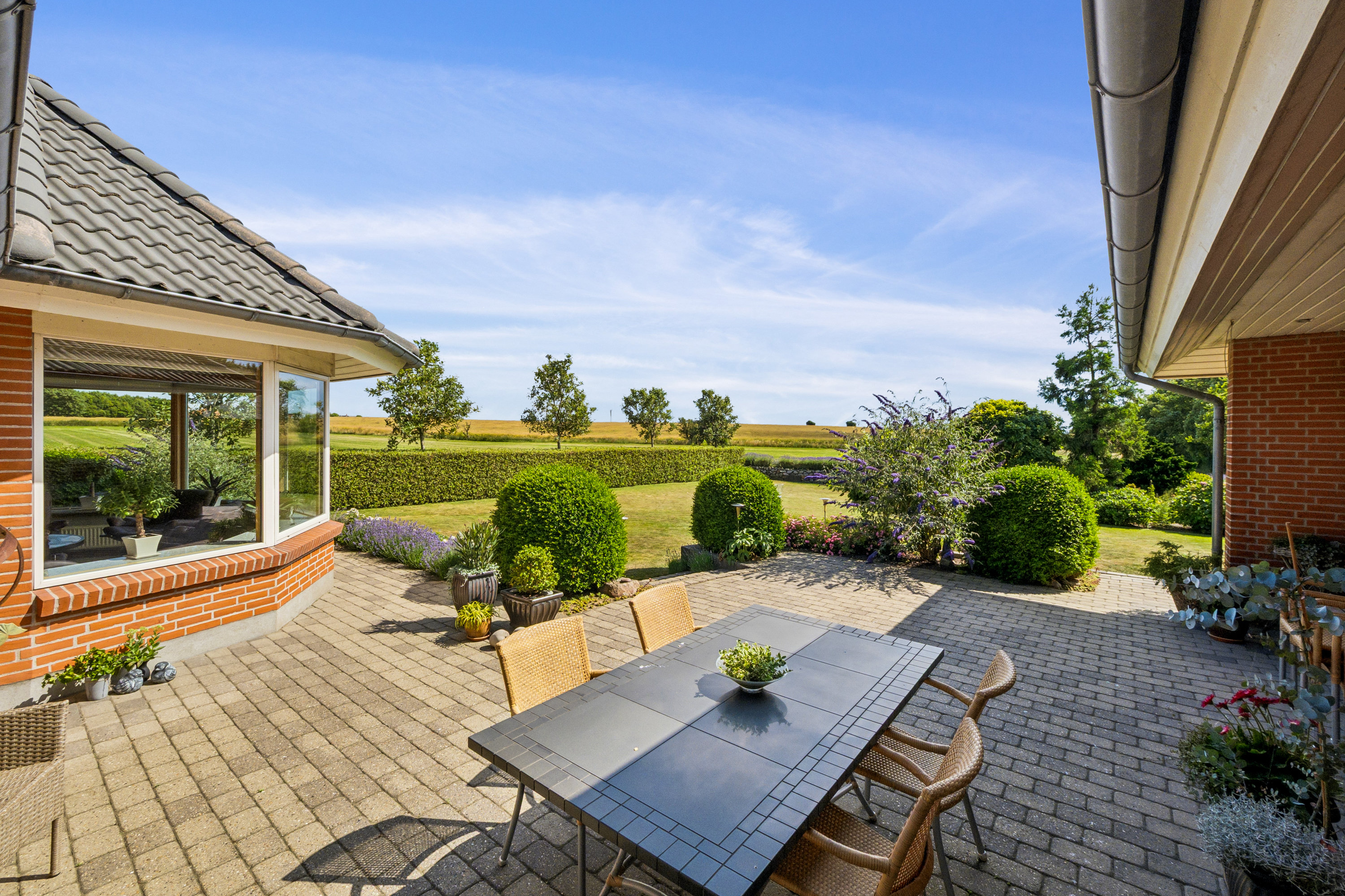 Fremhævet terrasse billede i fuldskærmstilstand. Billede af Næssundvej 293, Ø Hvidbjerg, 7970 Redsted M