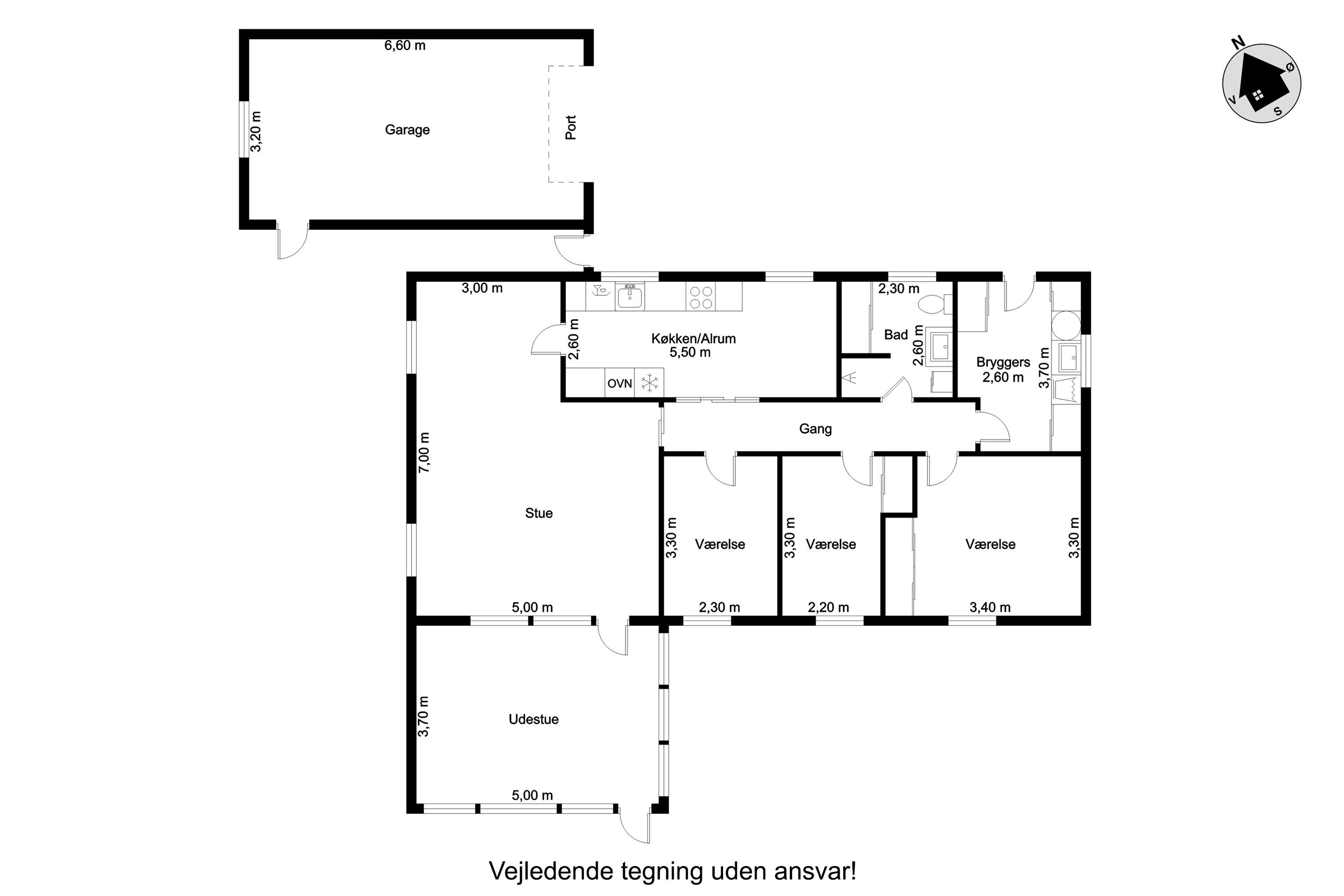 Plantegninger billede af Marktoften 3, 6950 Ringkøbing