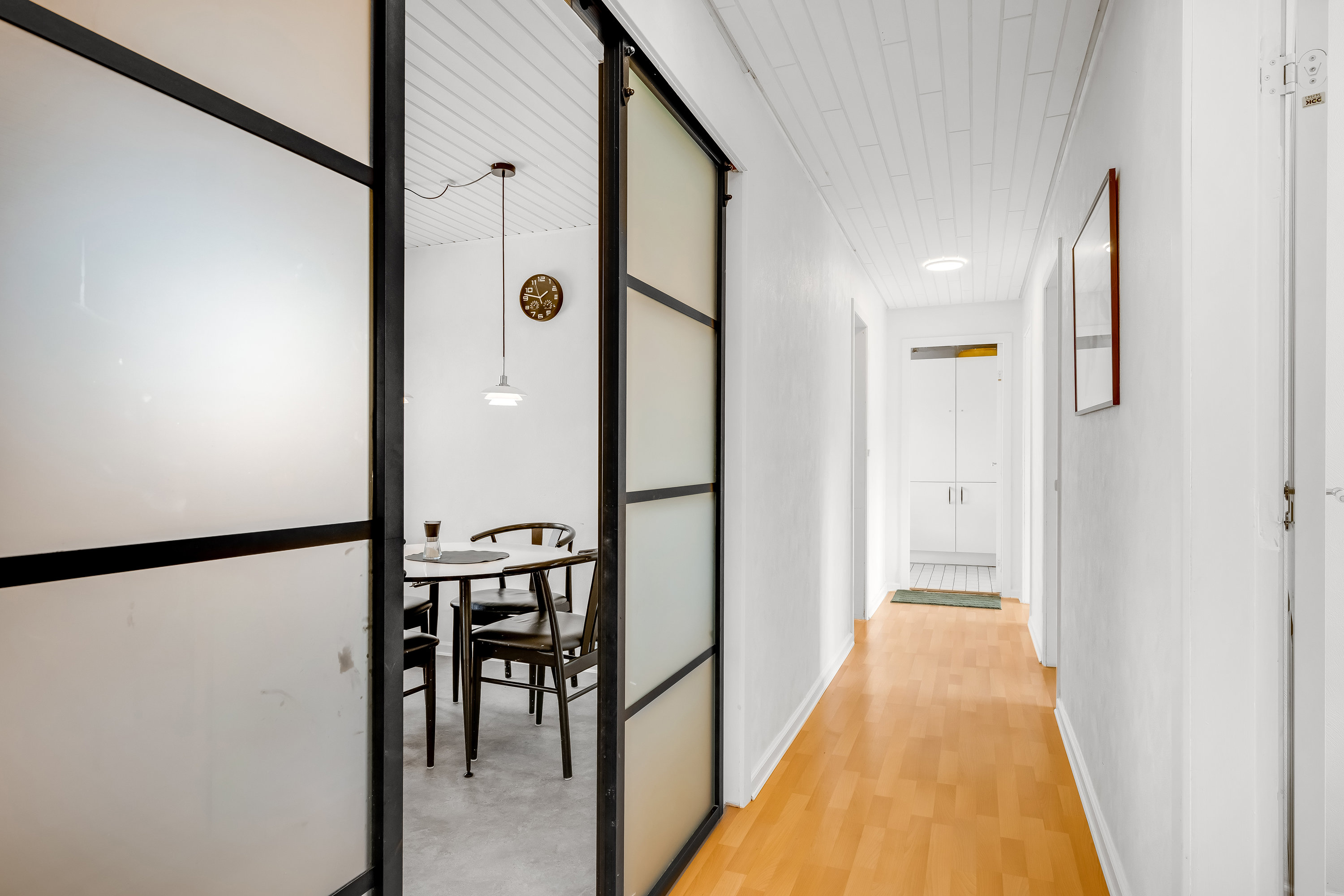 Fremhævet gang billede i fuldskærmstilstand. Billede af Marktoften 3, 6950 Ringkøbing