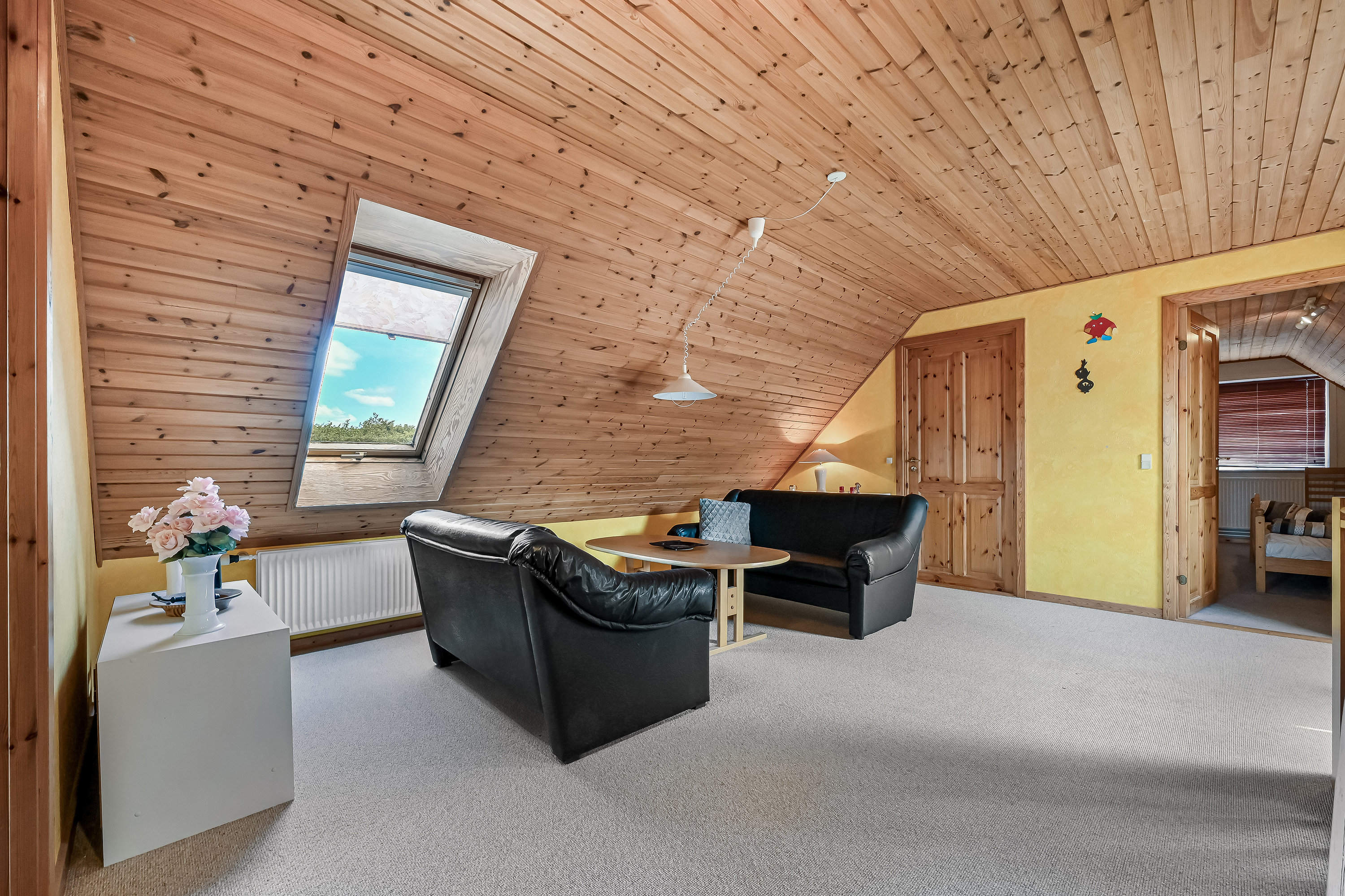 Fremhævet stue billede i fuldskærmstilstand. Billede af Vildbjergvænget 7, Tjørring, 7400 Herning