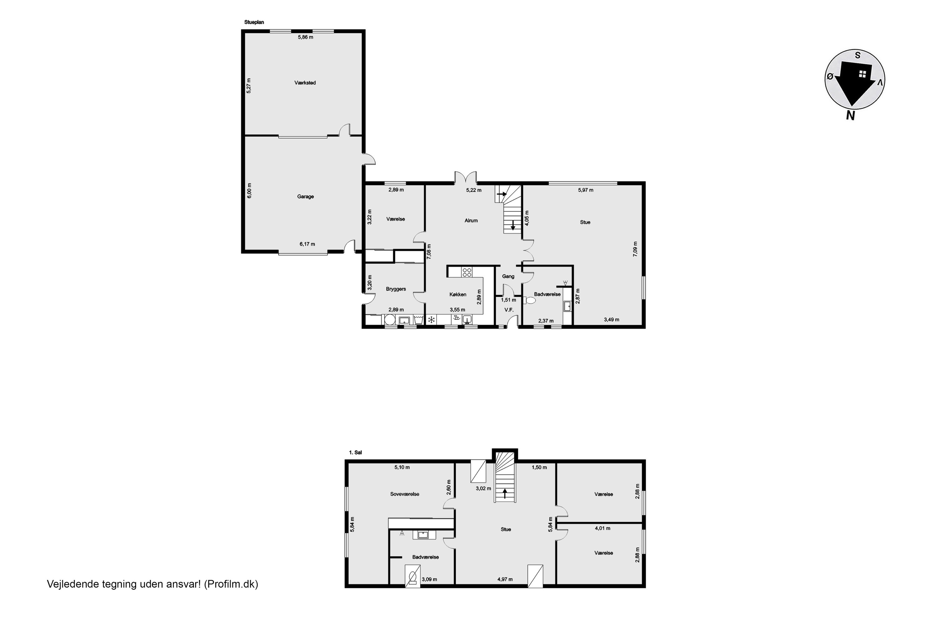 Plantegninger billede af Vildbjergvænget 7, Tjørring, 7400 Herning