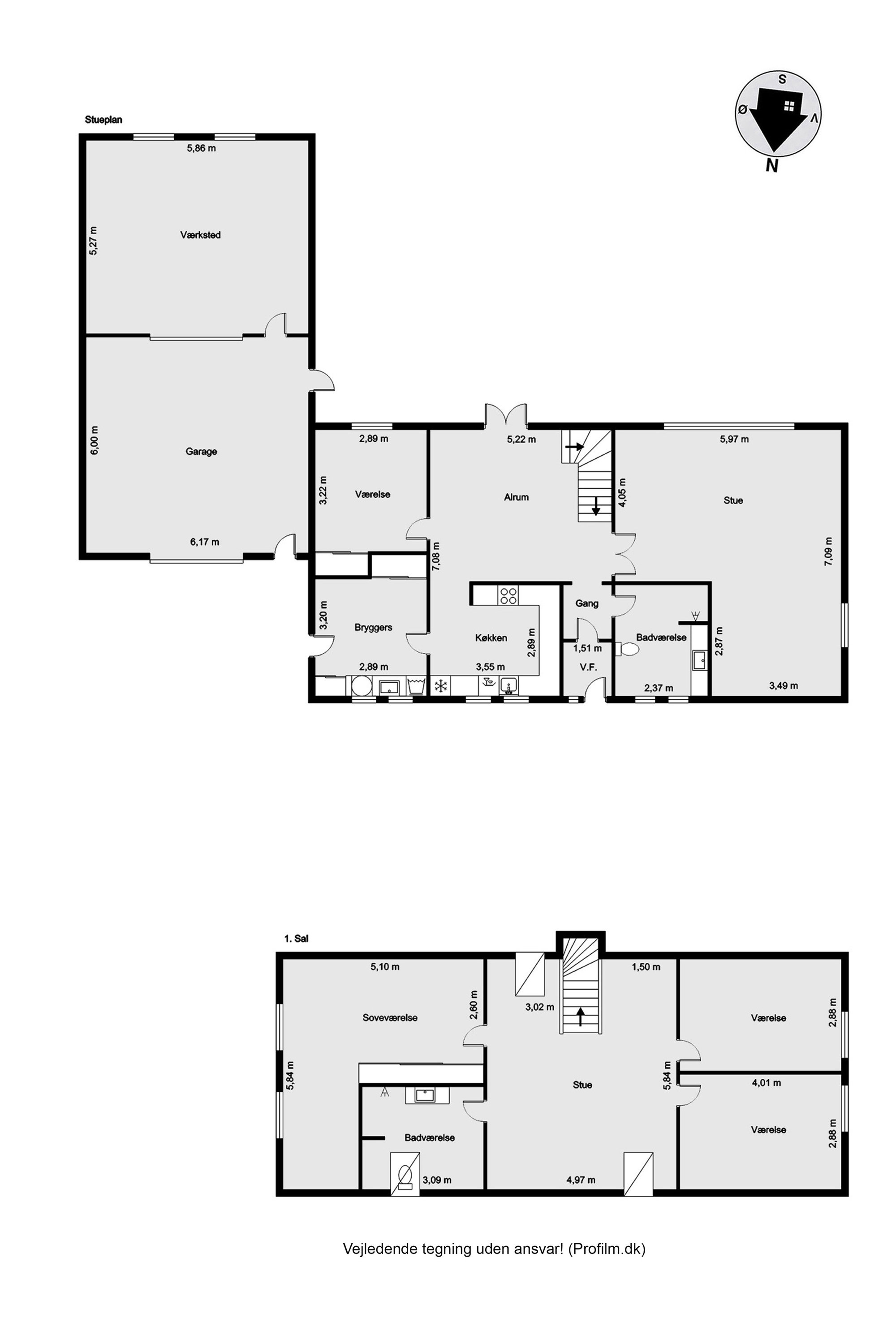 Plantegninger billede af Vildbjergvænget 7, Tjørring, 7400 Herning