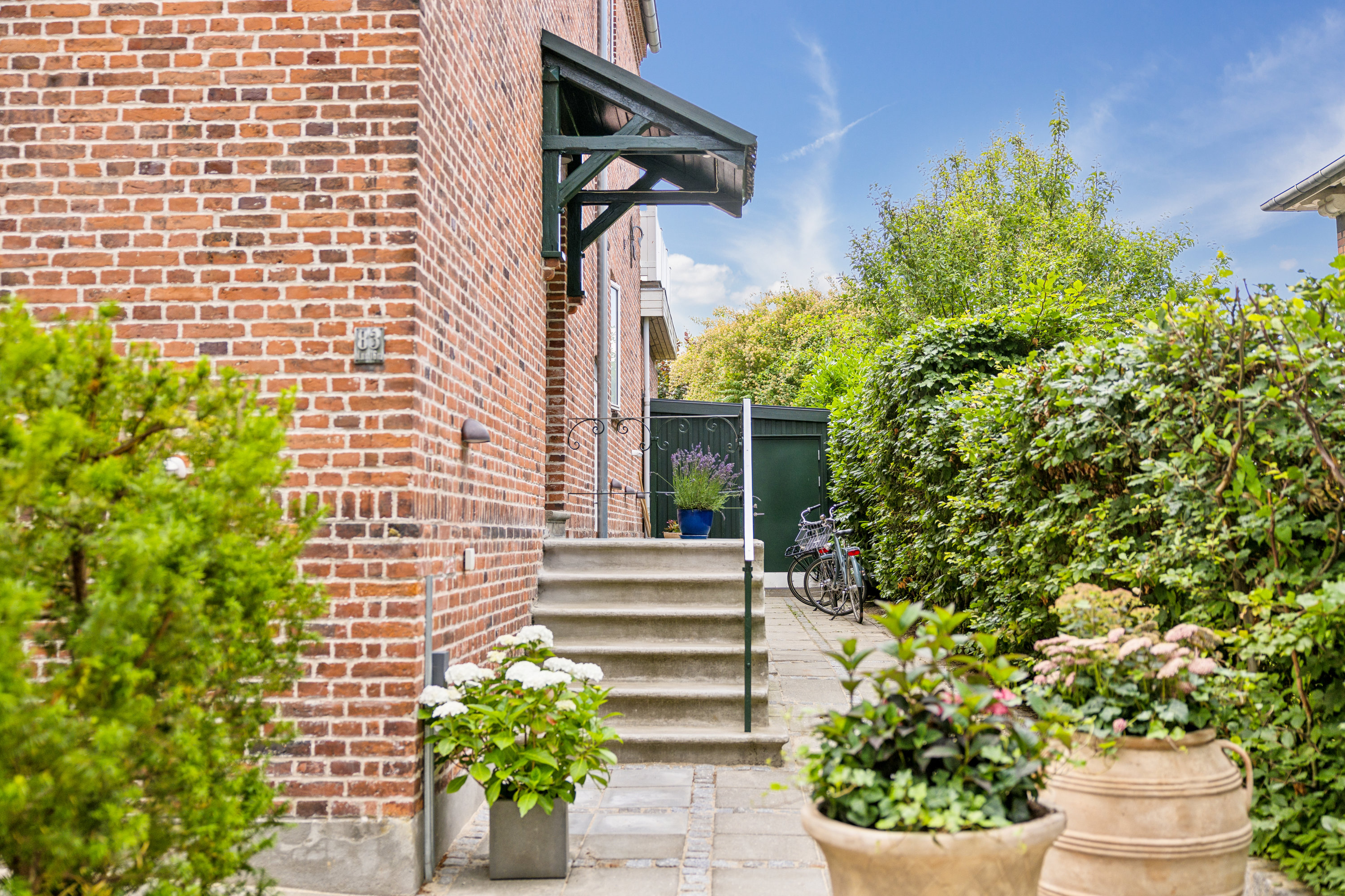 Fremhævet terrasse billede i fuldskærmstilstand. Billede af Fuglebakkevej 83, 1., 2000 Frederiksberg