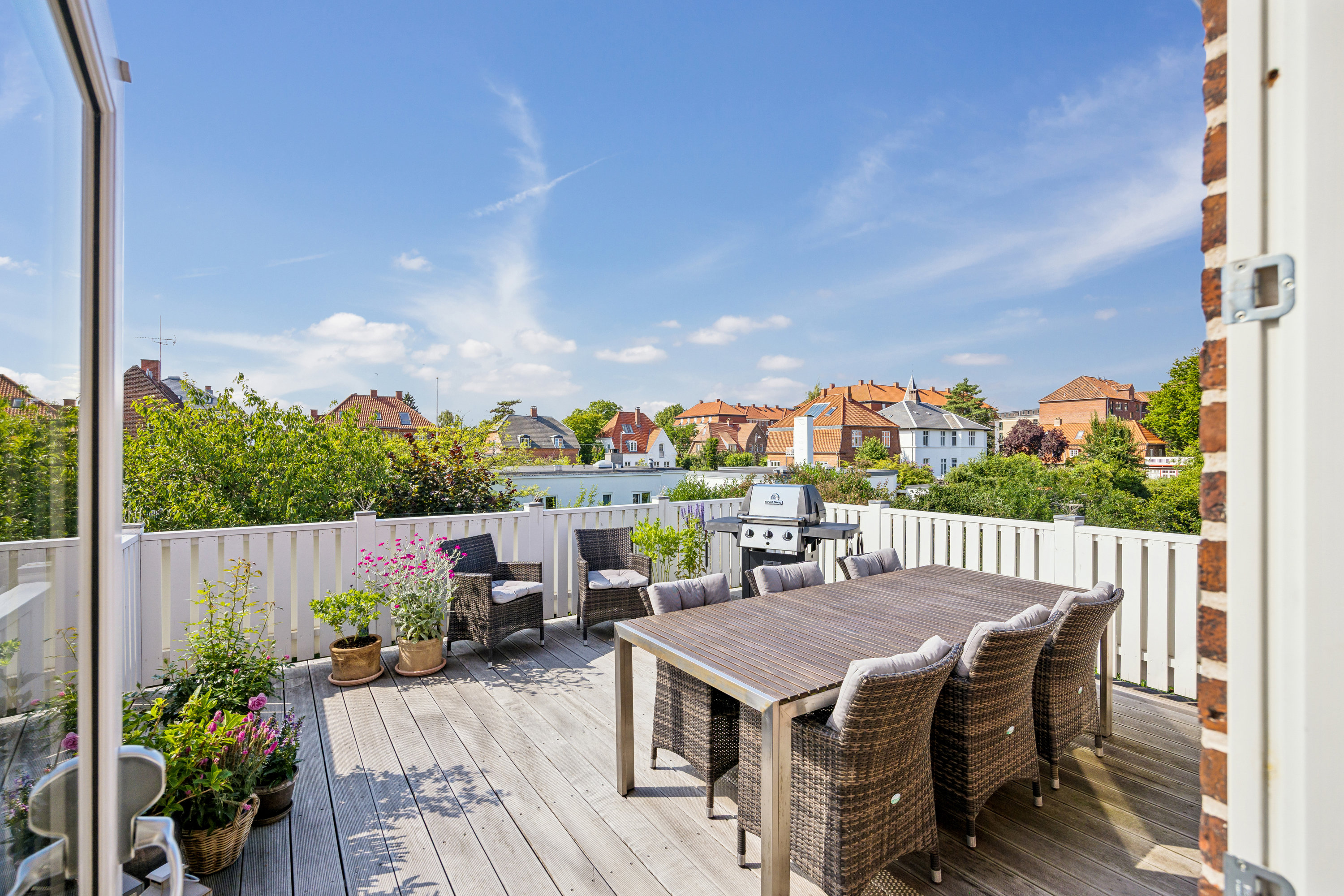 Fremhævet terrasse billede i fuldskærmstilstand. Billede af Fuglebakkevej 83, 1., 2000 Frederiksberg