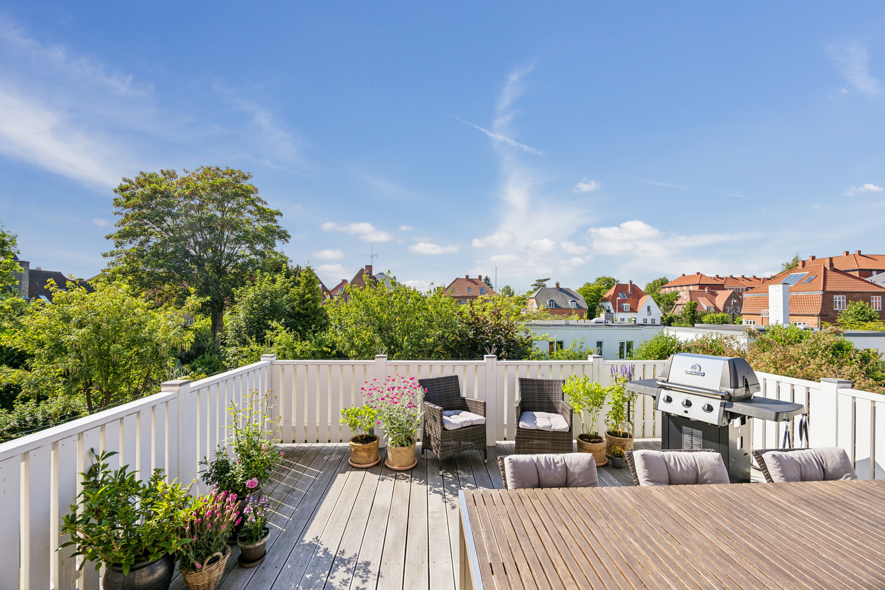 Fremhævet terrasse billede i fuldskærmstilstand. Billede af Fuglebakkevej 83, 1., 2000 Frederiksberg