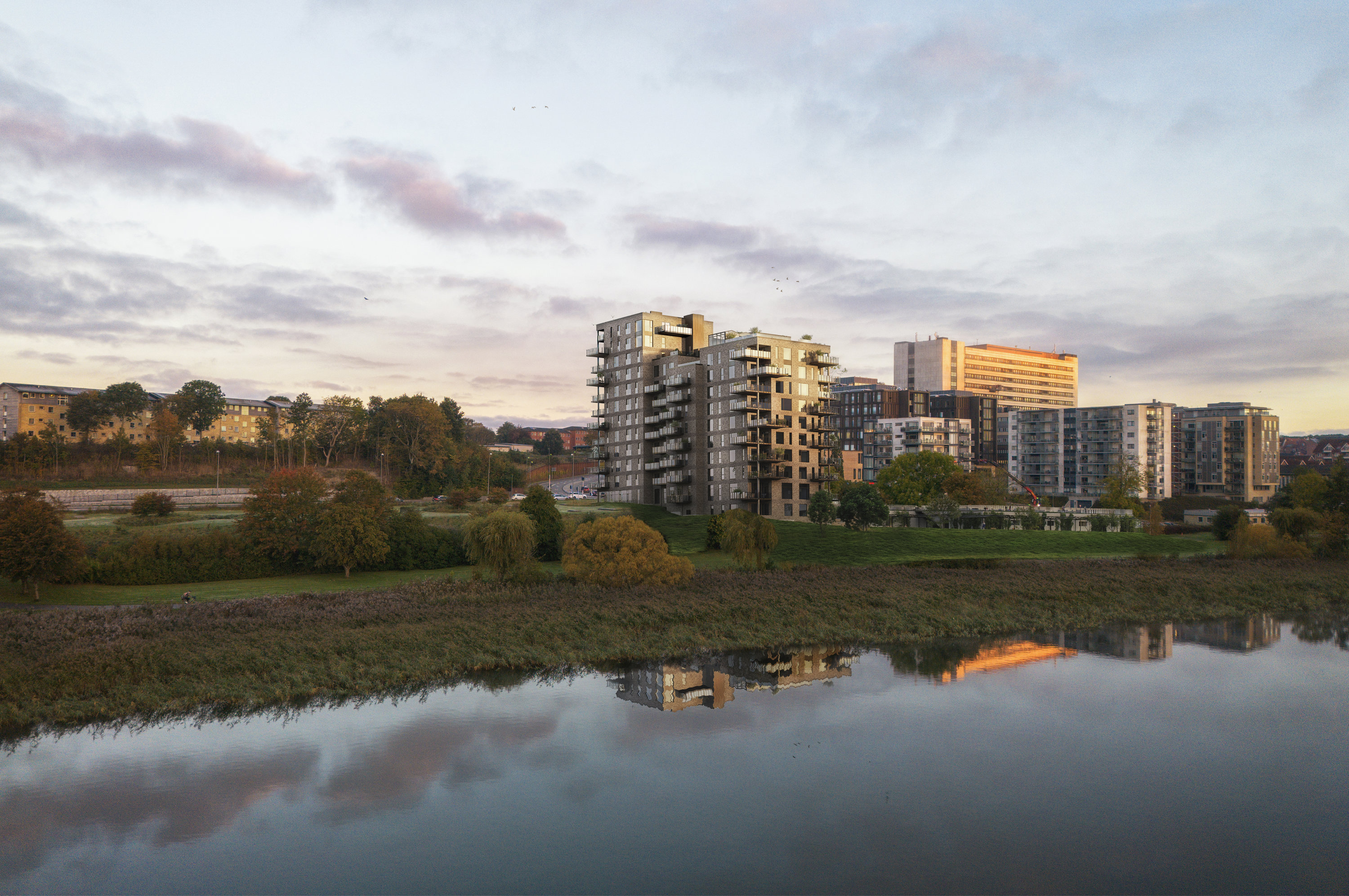 Fremhævet  billede i fuldskærmstilstand. Billede af Brøndumsvej 15-17, 10. A34., 8800 Viborg
