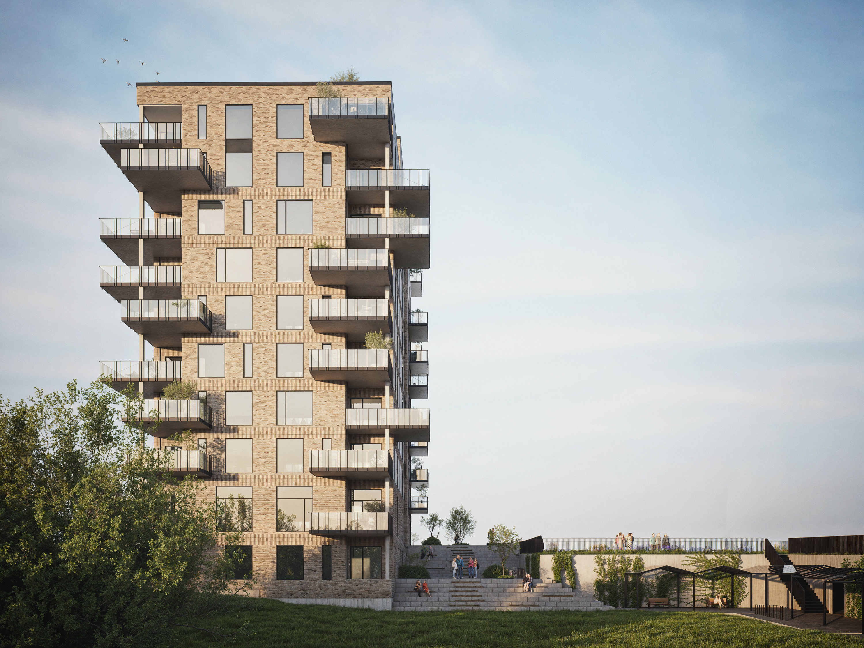 Fremhævet  billede i fuldskærmstilstand. Billede af Brøndumsvej 15-17, 10. A34., 8800 Viborg