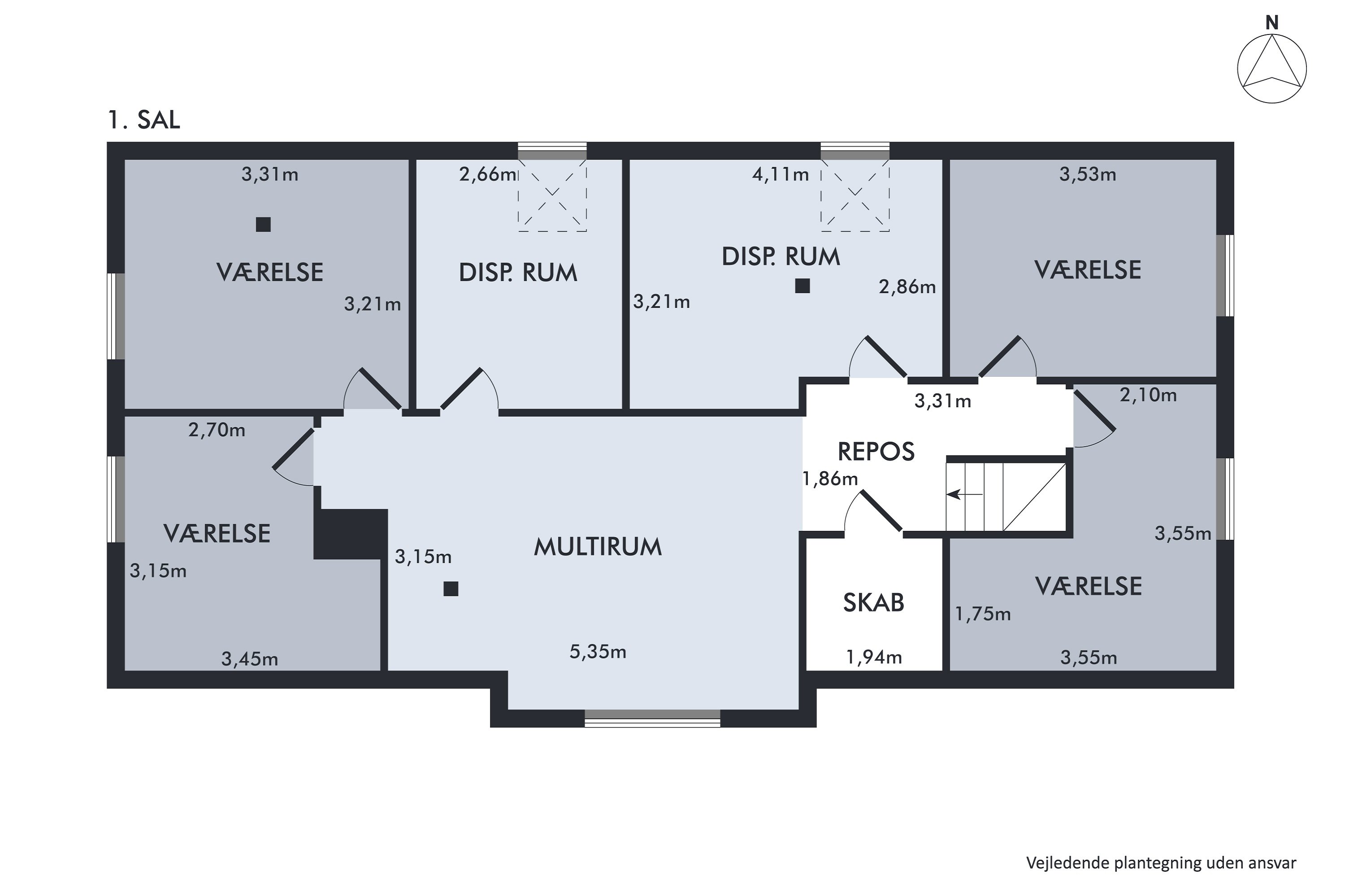 Plantegninger billede af Skovgårdevej 23, Tustrup, 8961 Allingåbro
