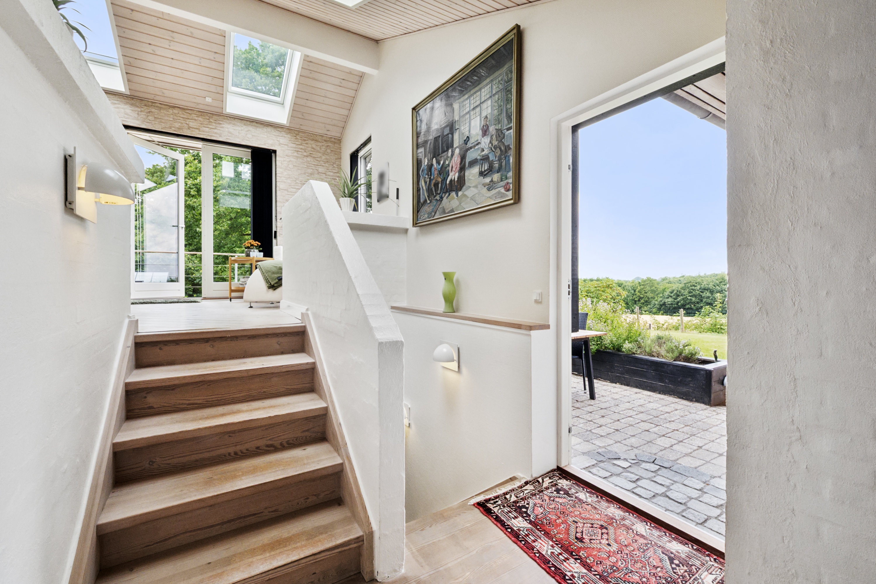 Fremhævet gang billede i fuldskærmstilstand. Billede af Lærkebakken 26, 8831 Løgstrup