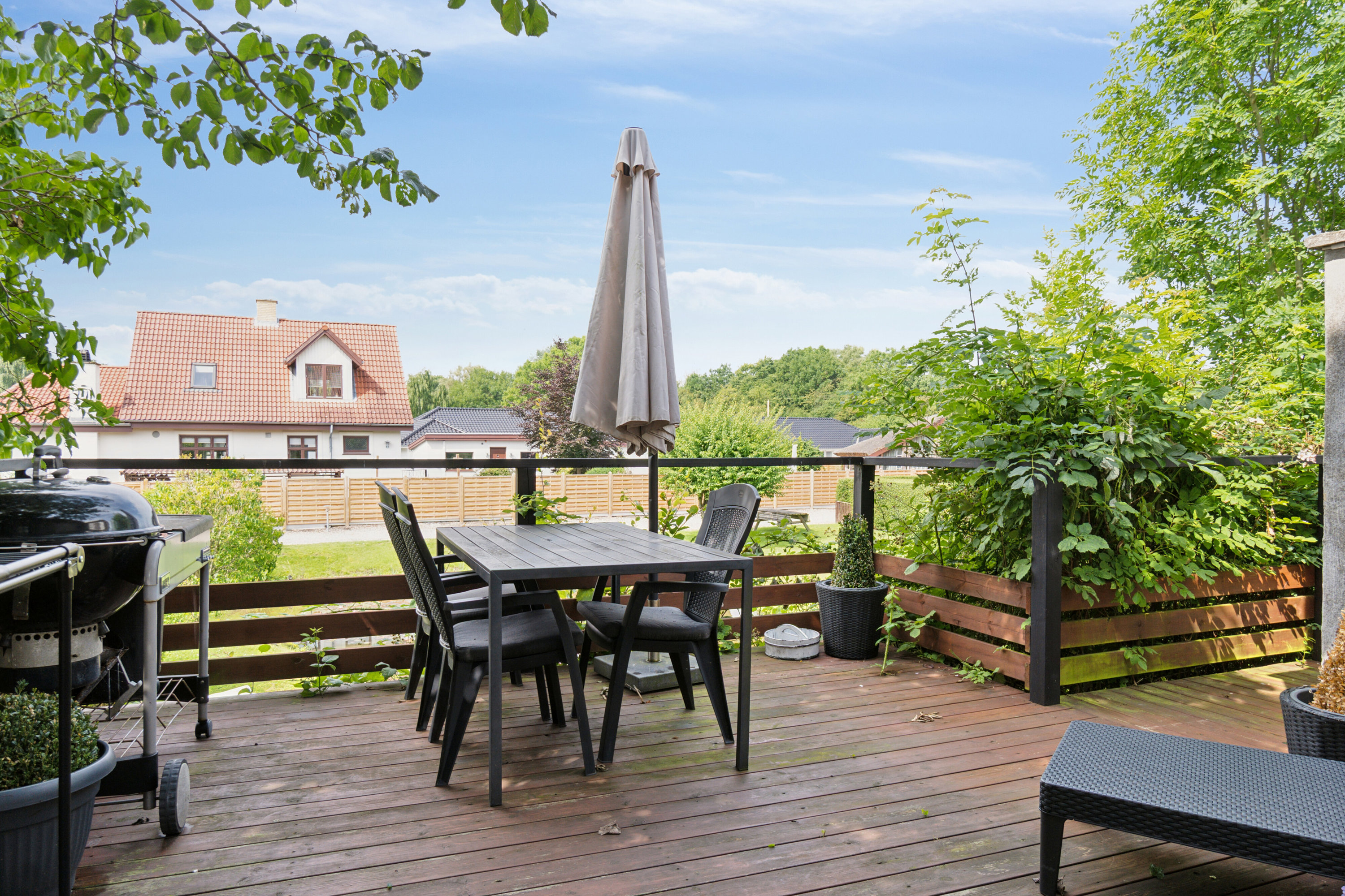 Fremhævet terrasse billede i fuldskærmstilstand. Billede af Gyldenløvesgade 18, 4200 Slagelse