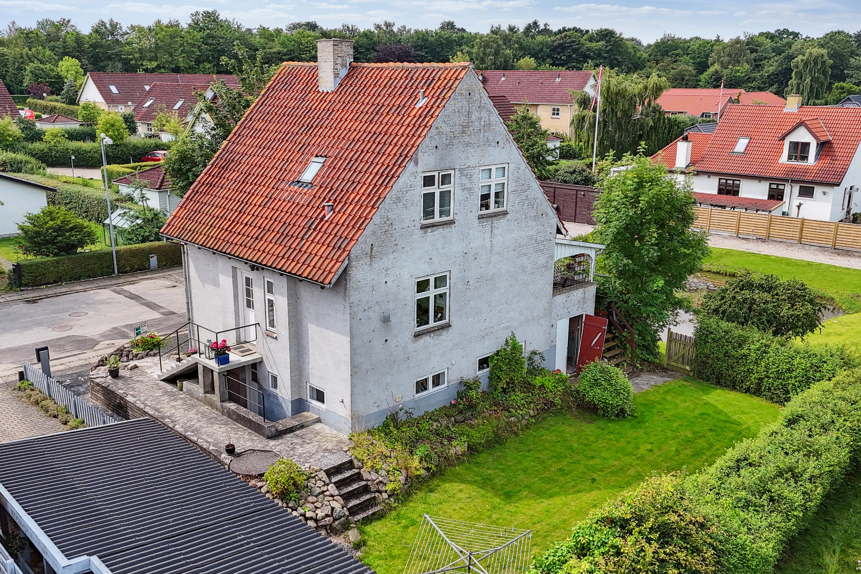 Fremhævet set fra vejen billede i fuldskærmstilstand. Billede af Gyldenløvesgade 18, 4200 Slagelse