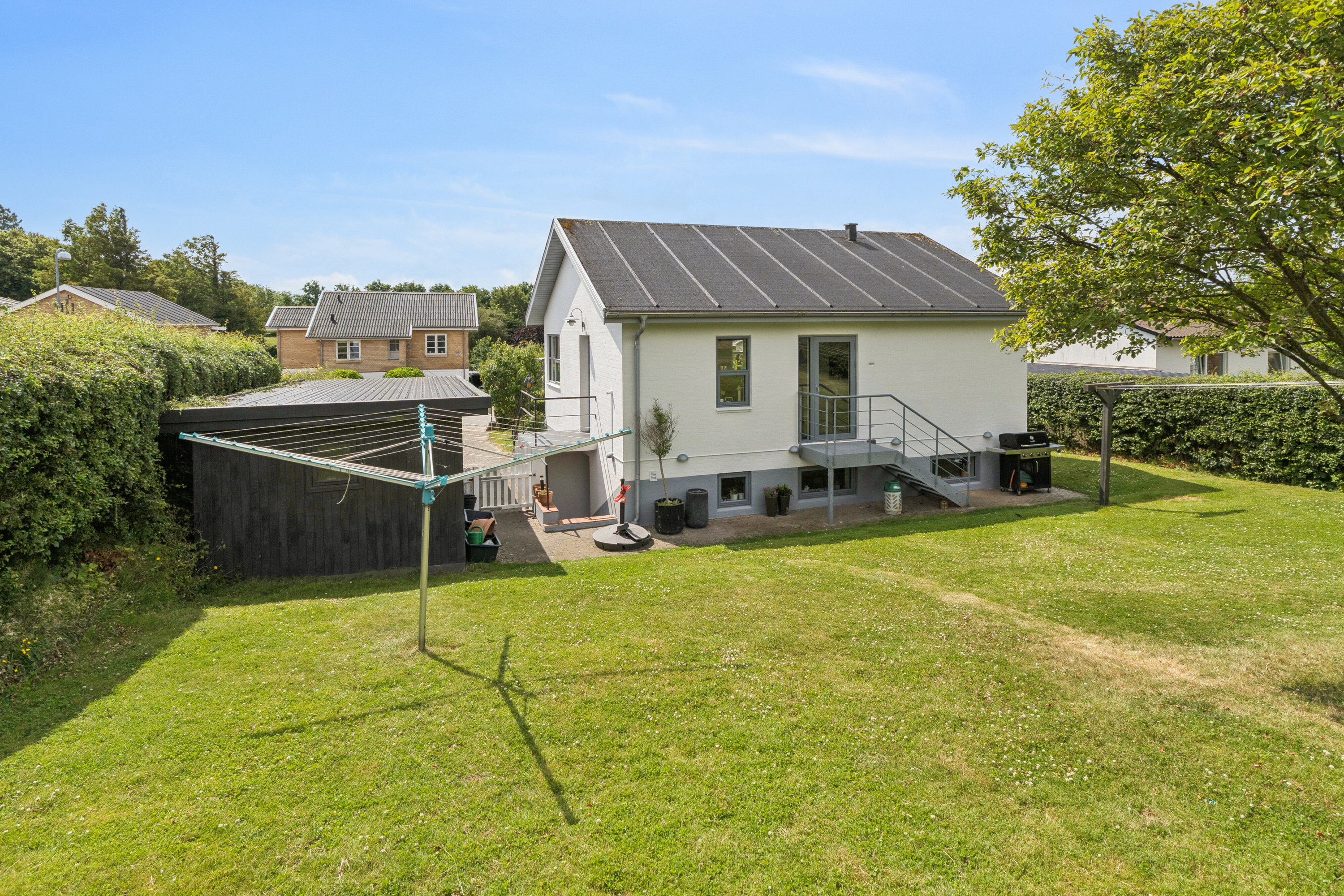 Fremhævet terrasse billede i fuldskærmstilstand. Billede af Aldershøjvej 26, 9800 Hjørring