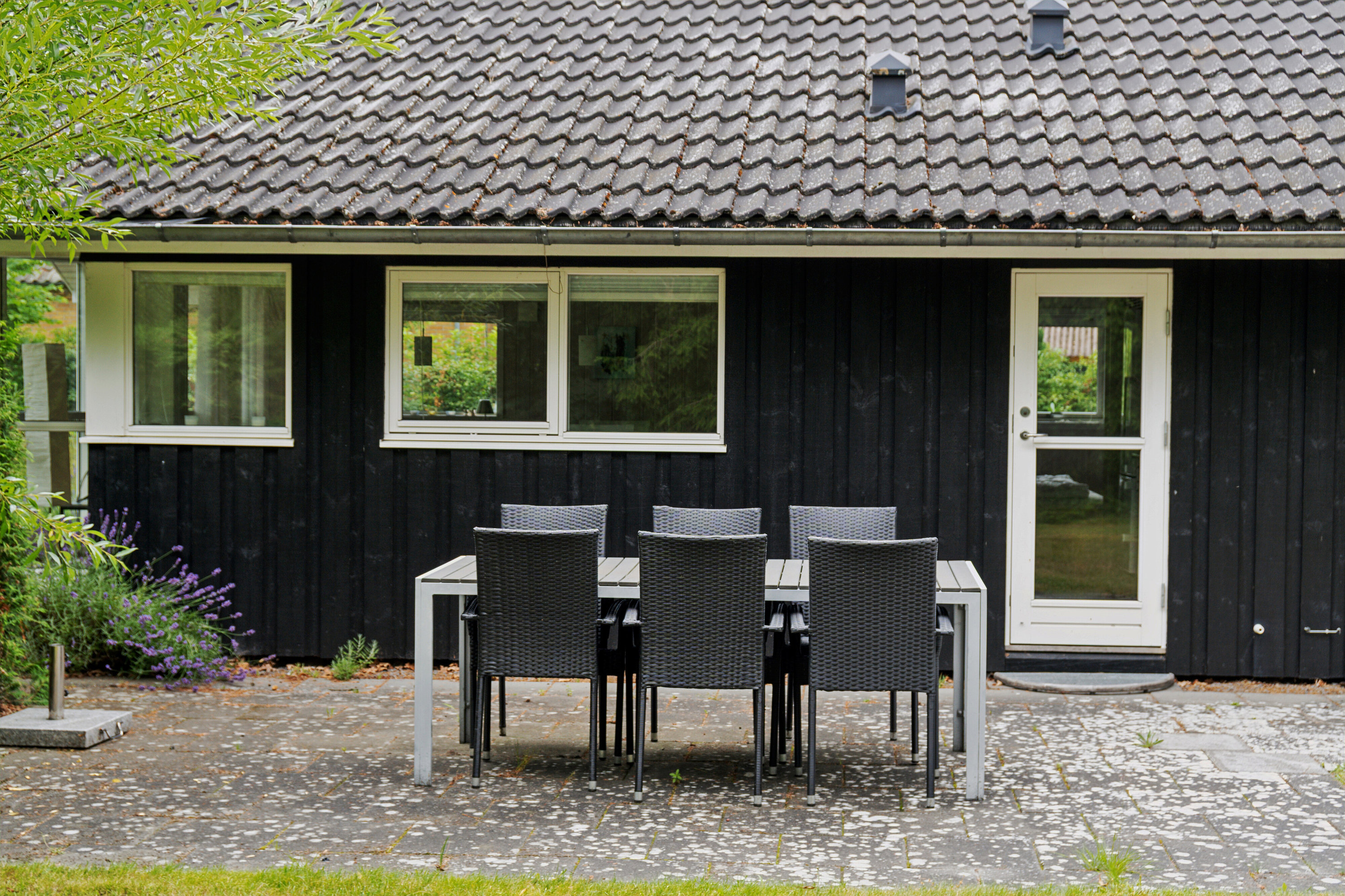 Fremhævet terrasse billede i fuldskærmstilstand. Billede af Toftegårdsvej 34C, Hasle, 3790 Hasle