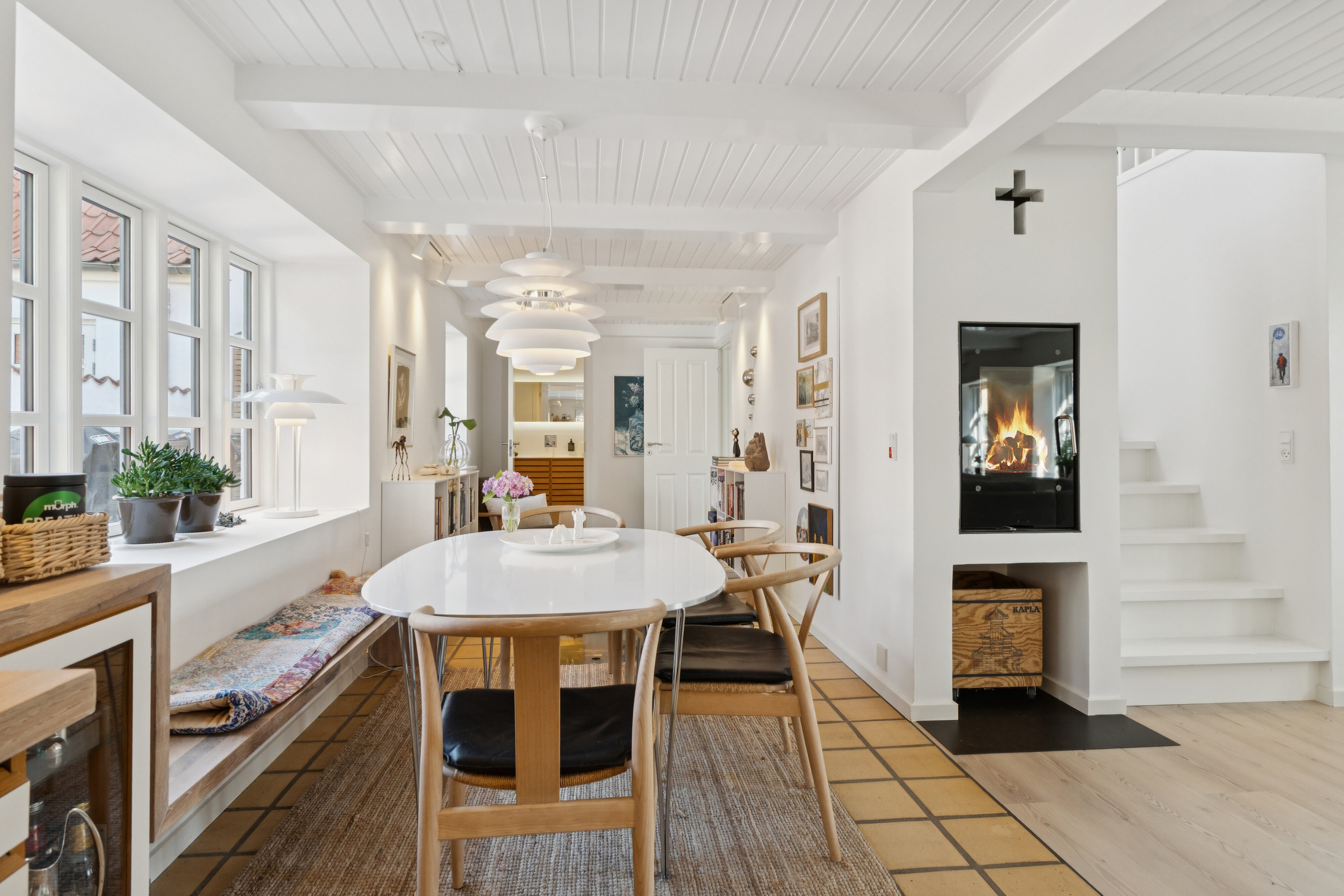 Fremhævet spisestue billede i fuldskærmstilstand. Billede af Store Kirkestræde 10, 9800 Hjørring