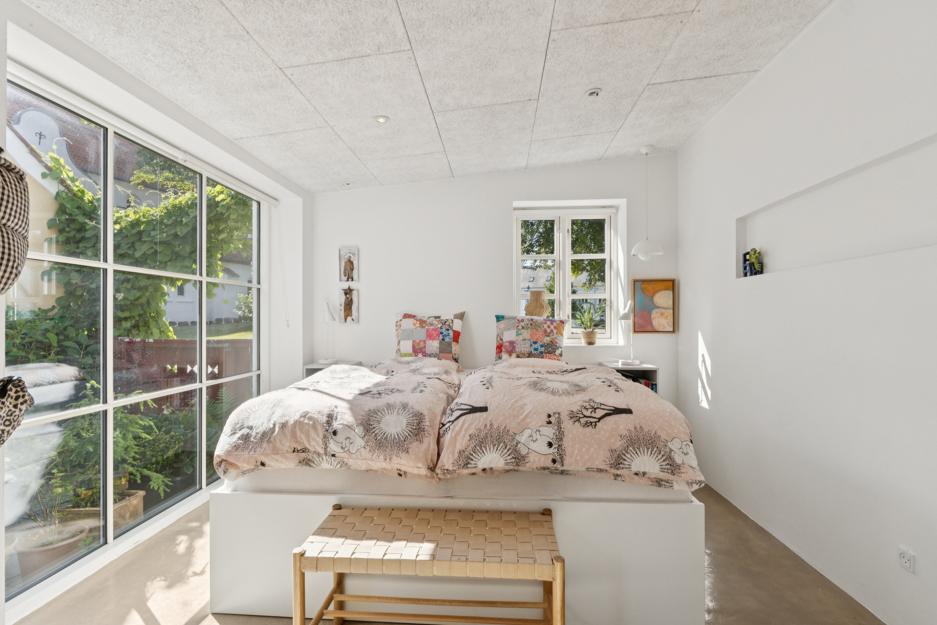 Fremhævet soveværelse billede i fuldskærmstilstand. Billede af Store Kirkestræde 10, 9800 Hjørring