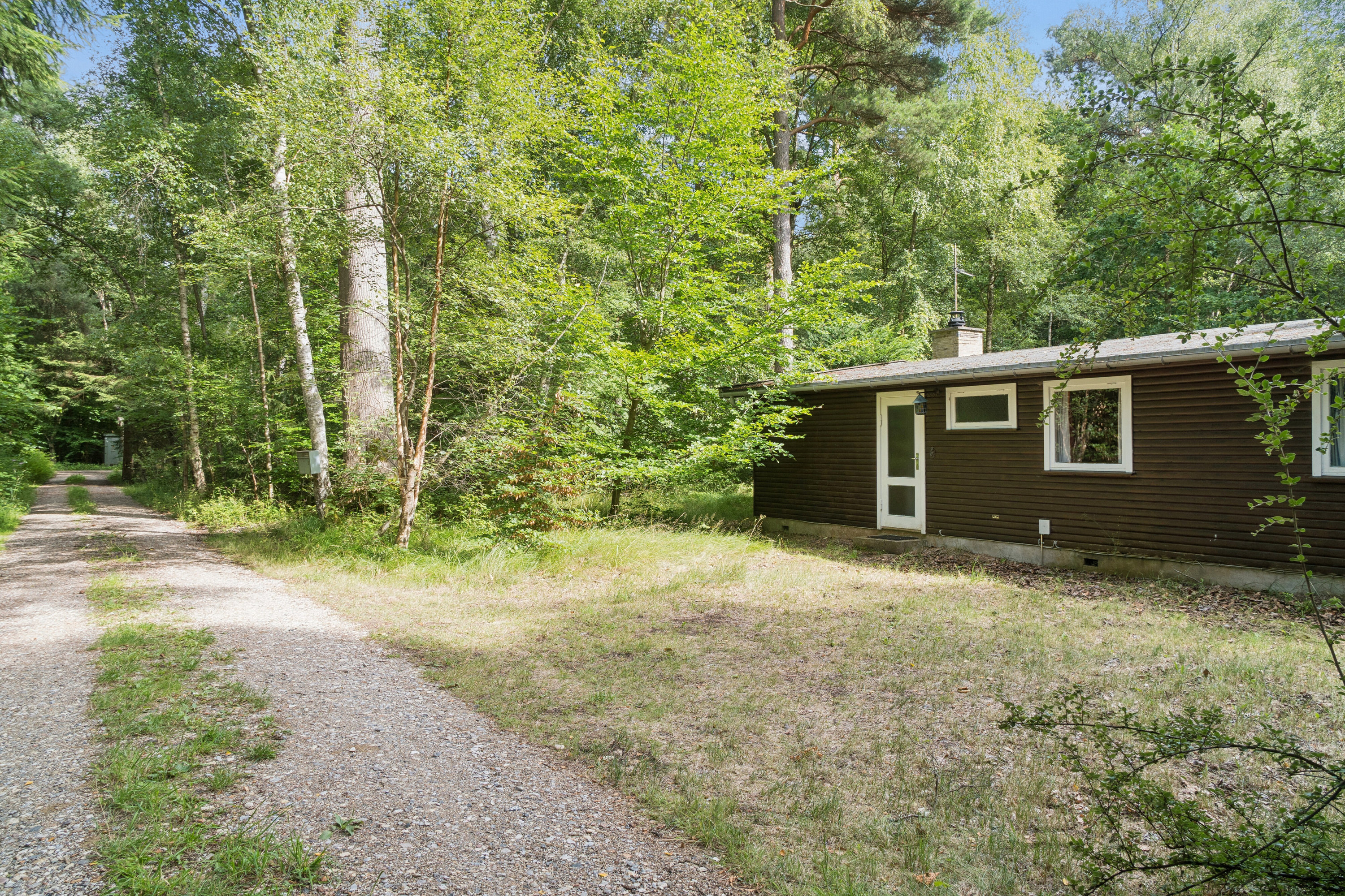 Fremhævet set fra haven billede i fuldskærmstilstand. Billede af Ranunkelstien 3, Sandet, 3300 Frederiksværk