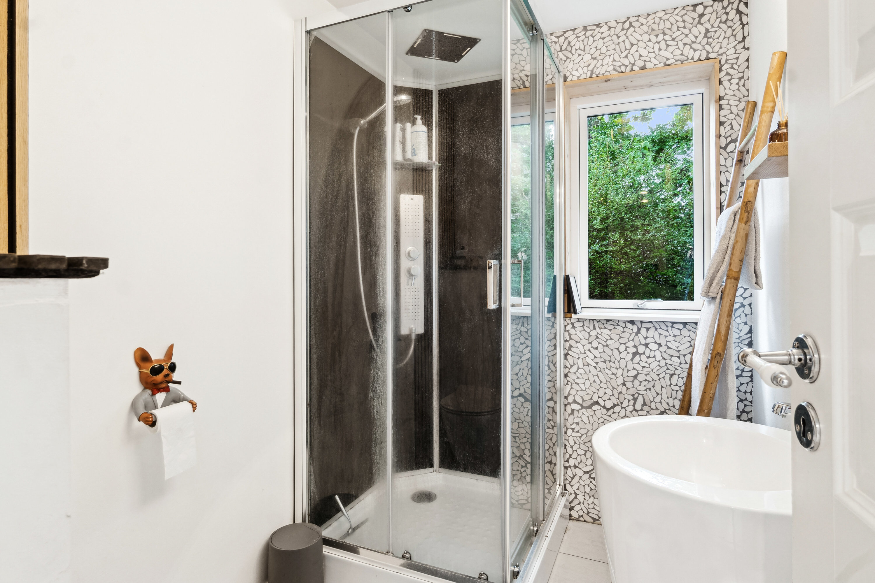 Fremhævet badeværelse billede i fuldskærmstilstand. Billede af Høgevej 13, Indelukket, 4550 Asnæs