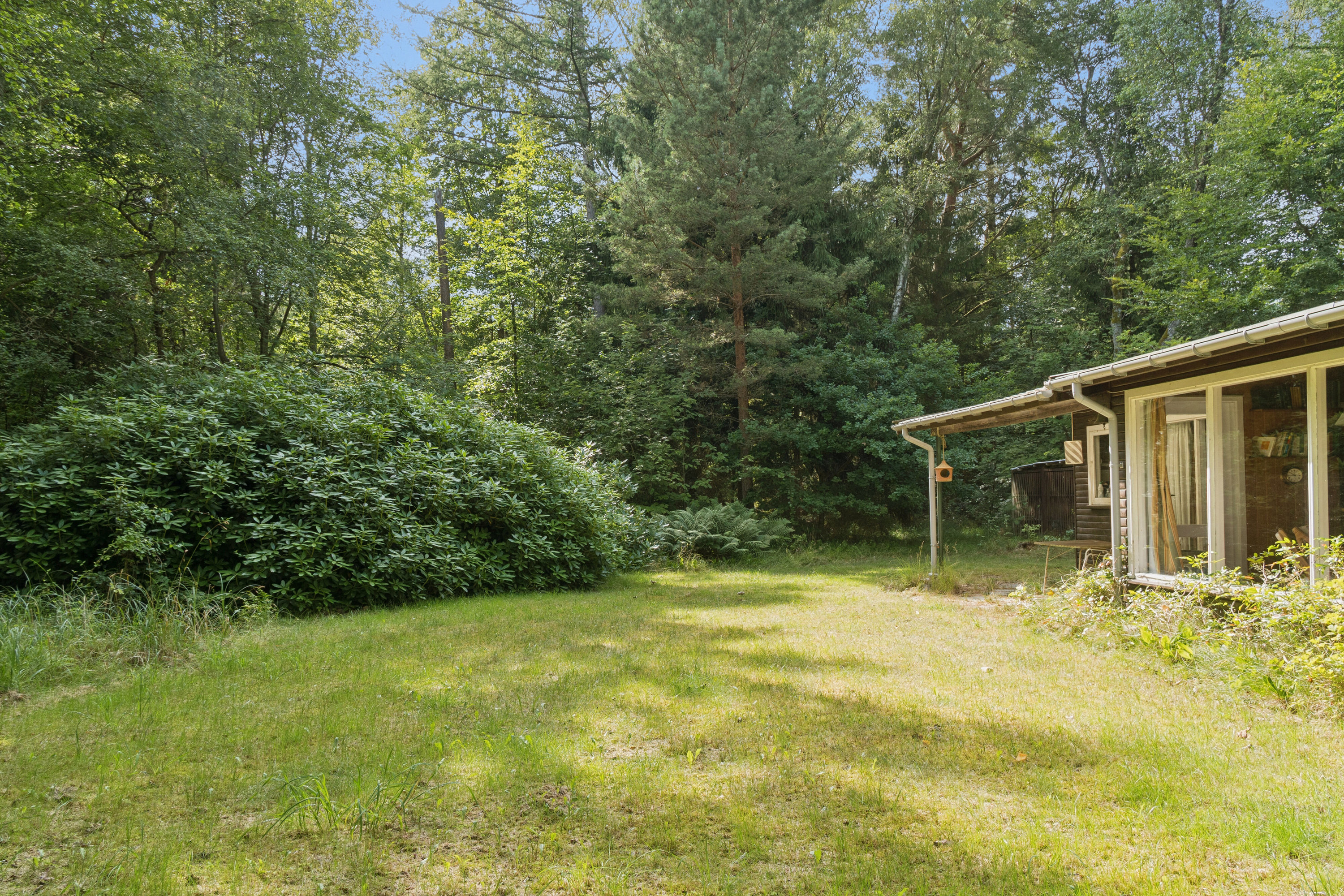 Fremhævet set fra haven billede i fuldskærmstilstand. Billede af Ranunkelstien 3, Sandet, 3300 Frederiksværk