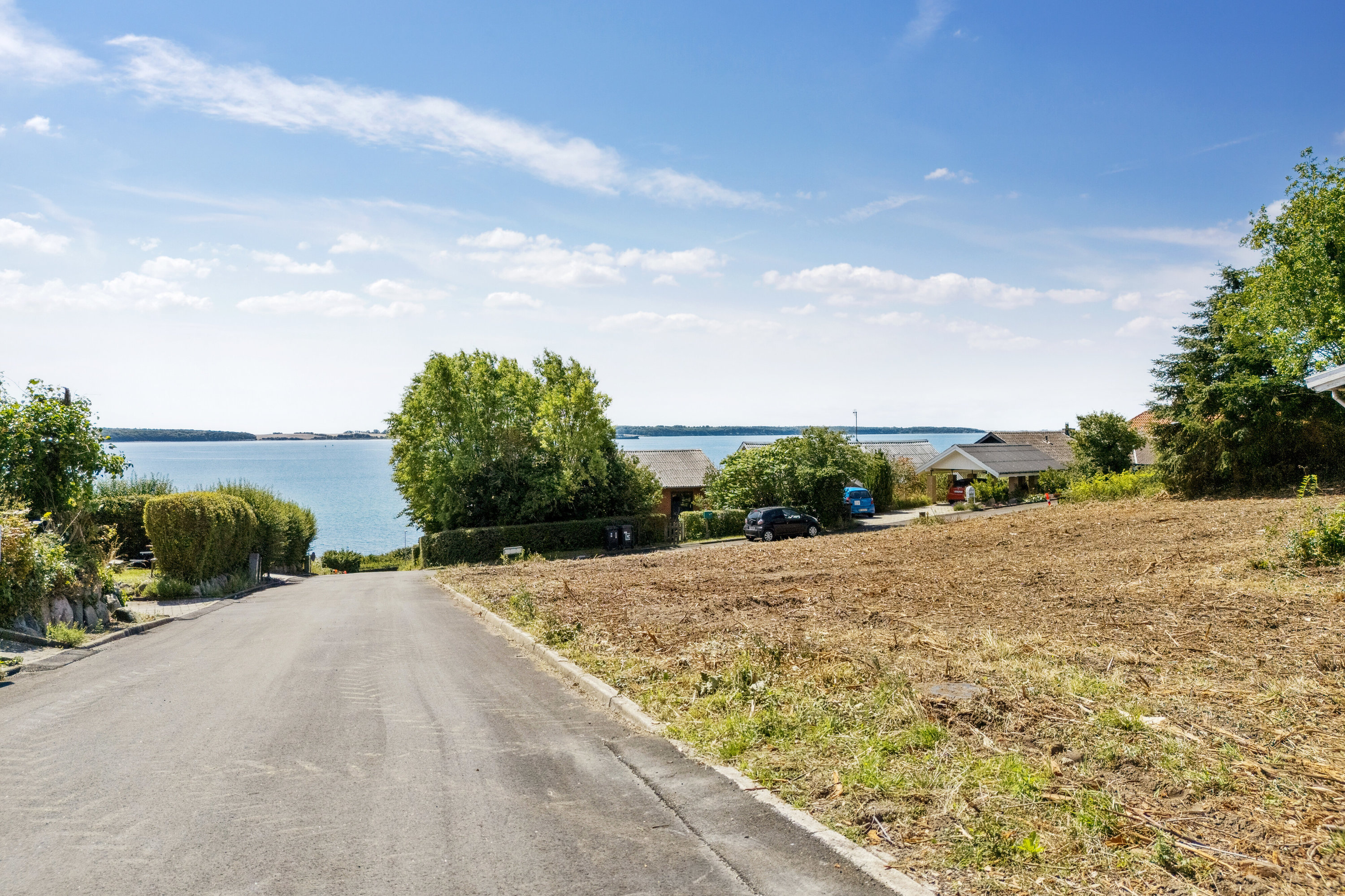 Miniaturebillede 2: set fra haven. Billede af Bakkedalsvej 3, 4400 Kalundborg