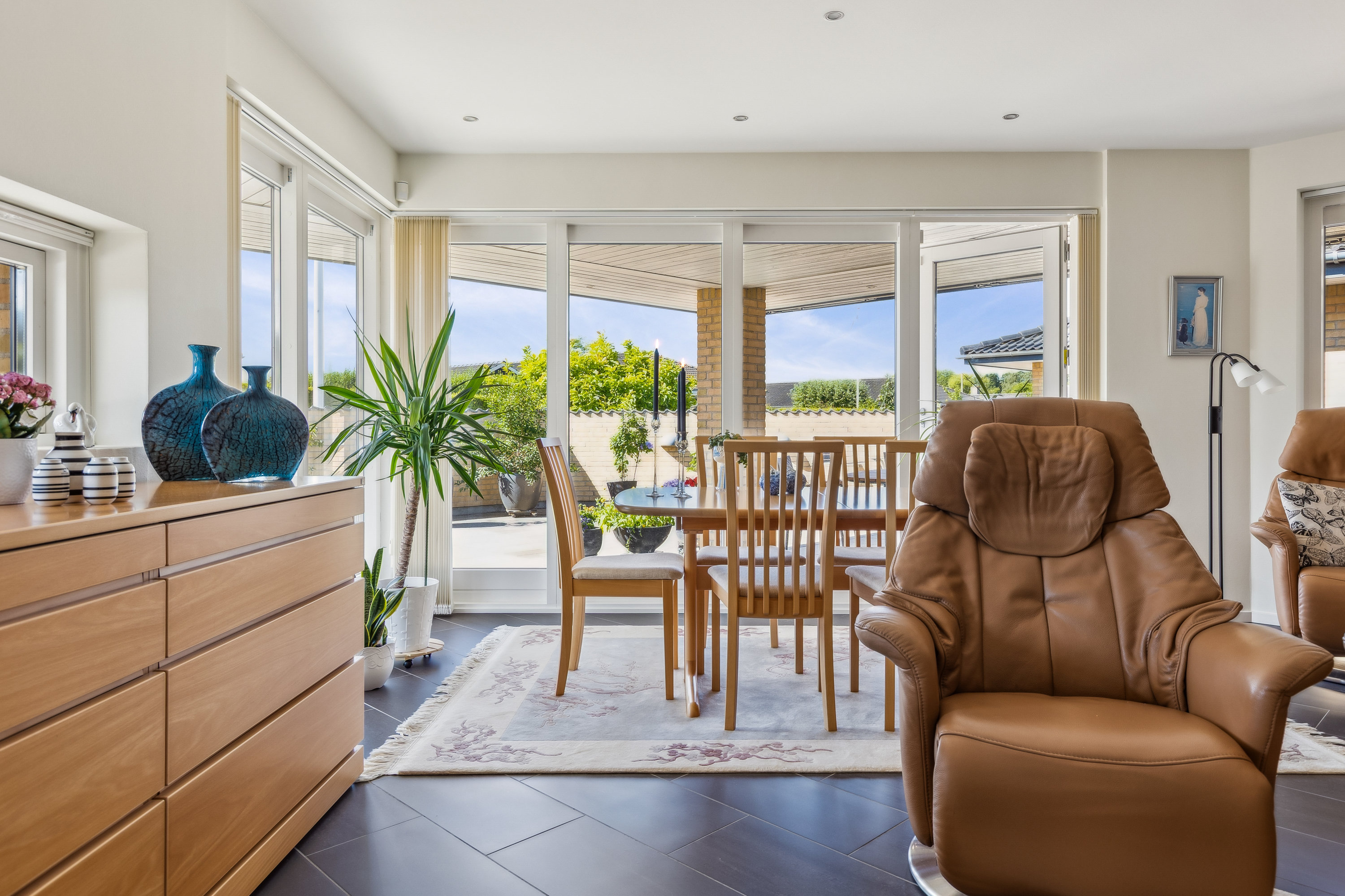 Fremhævet stue billede i fuldskærmstilstand. Billede af Bonderosevej 8, 4450 Jyderup