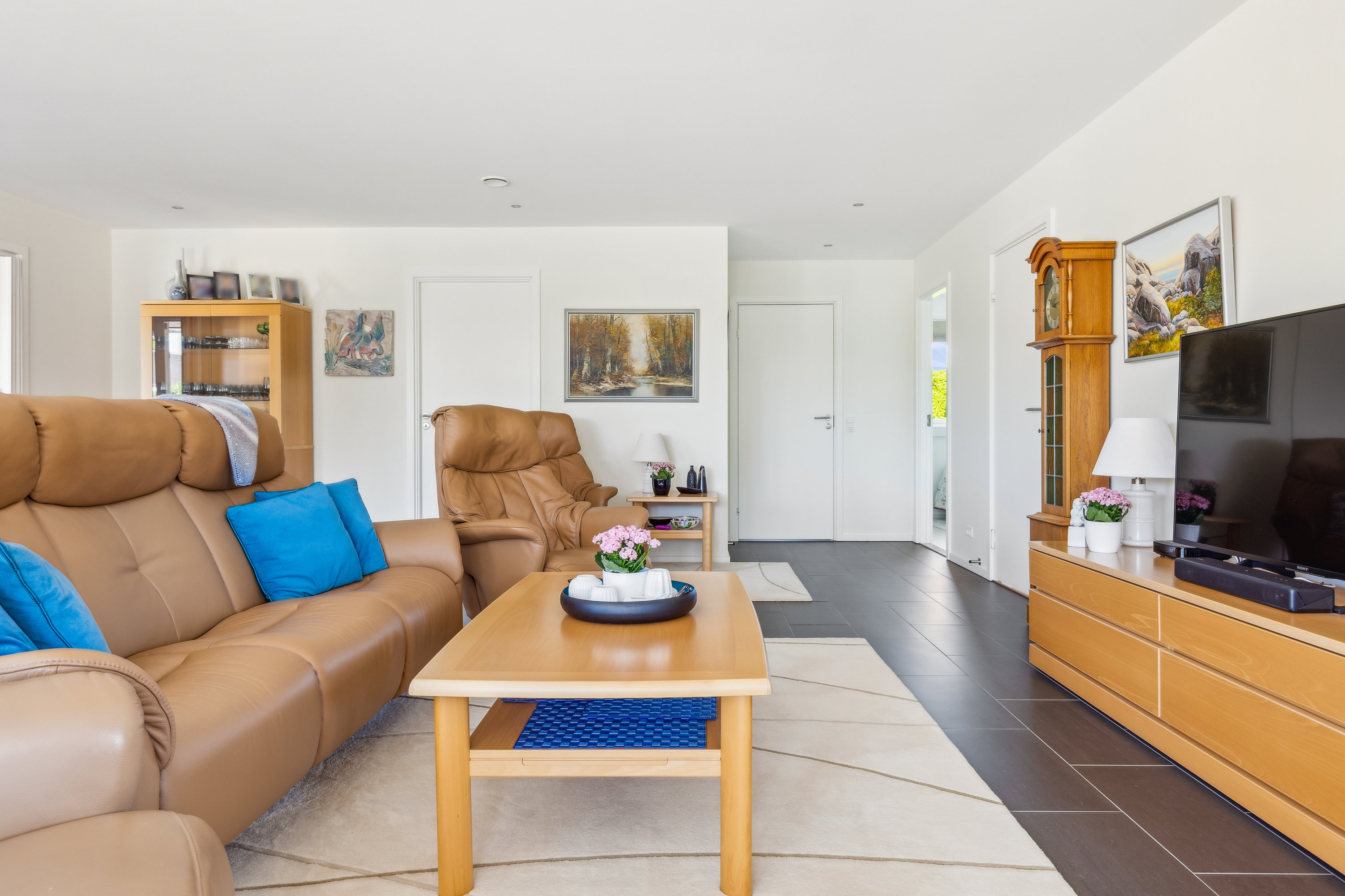 Fremhævet stue billede i fuldskærmstilstand. Billede af Bonderosevej 8, 4450 Jyderup