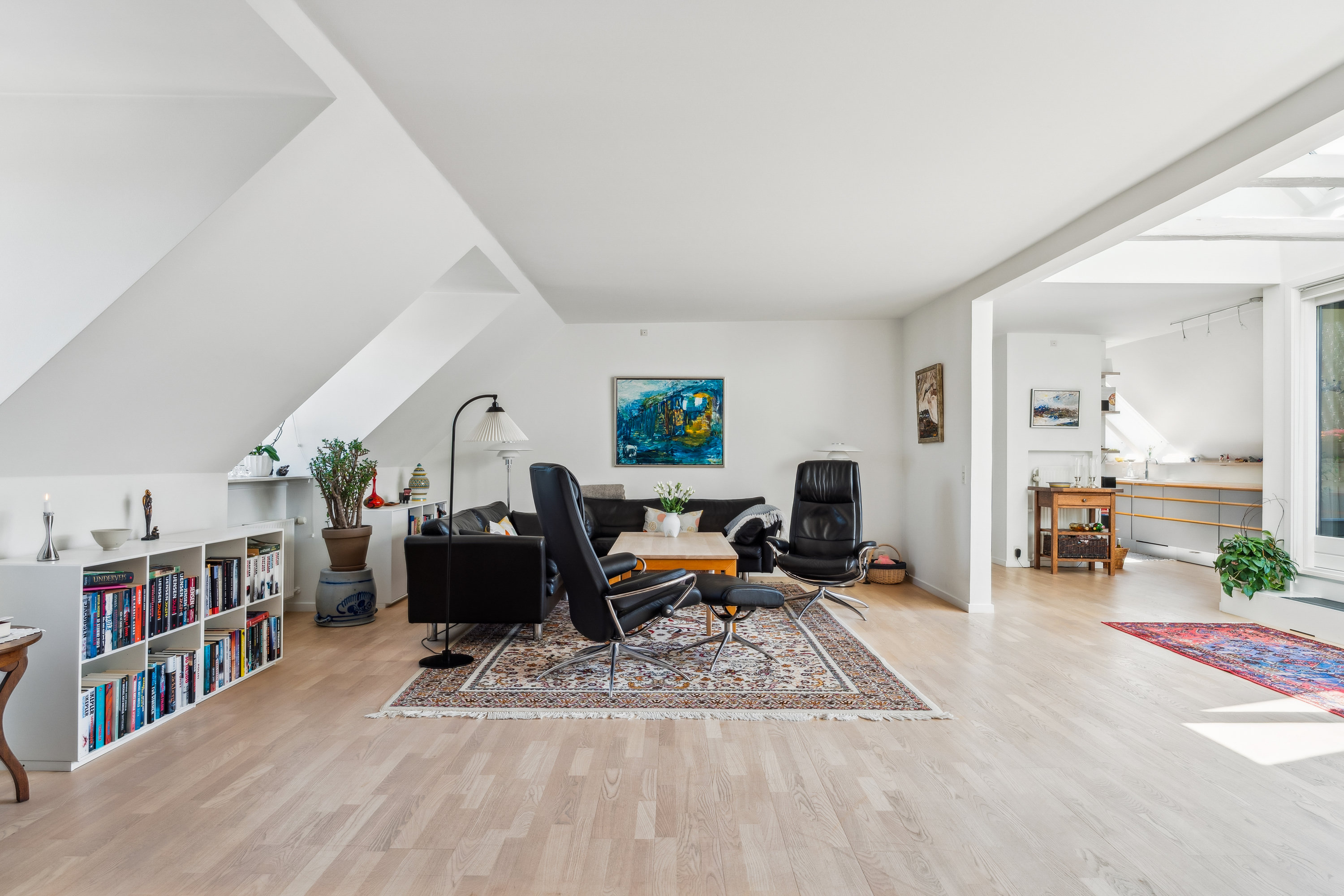 Miniaturebillede 2: stue. Billede af Fridtjof Nansens Plads 3, 5. th., 2100 København Ø