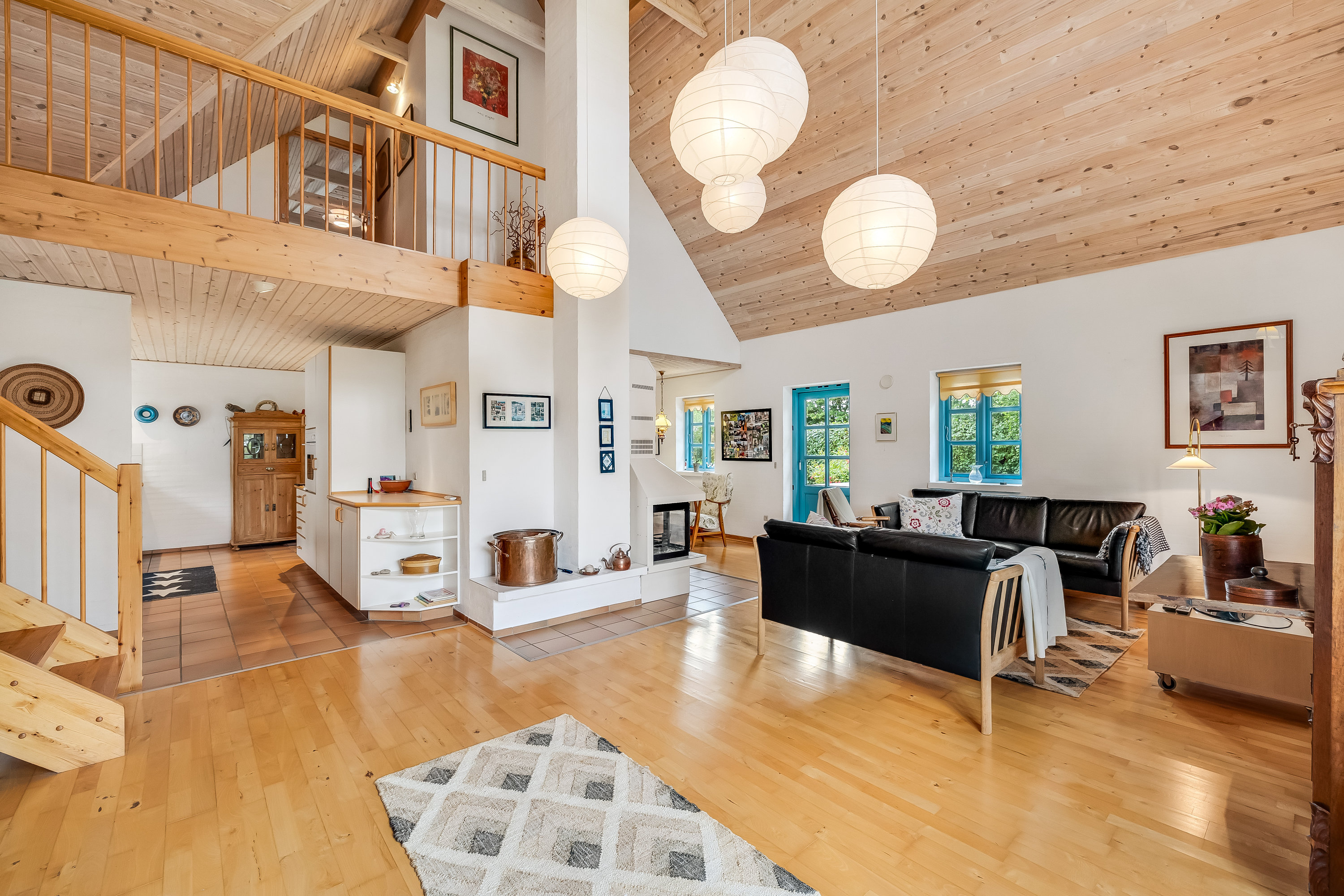 Miniaturebillede 1: stue. Billede af Skelmosevej 14, Stadil, 6980 Tim