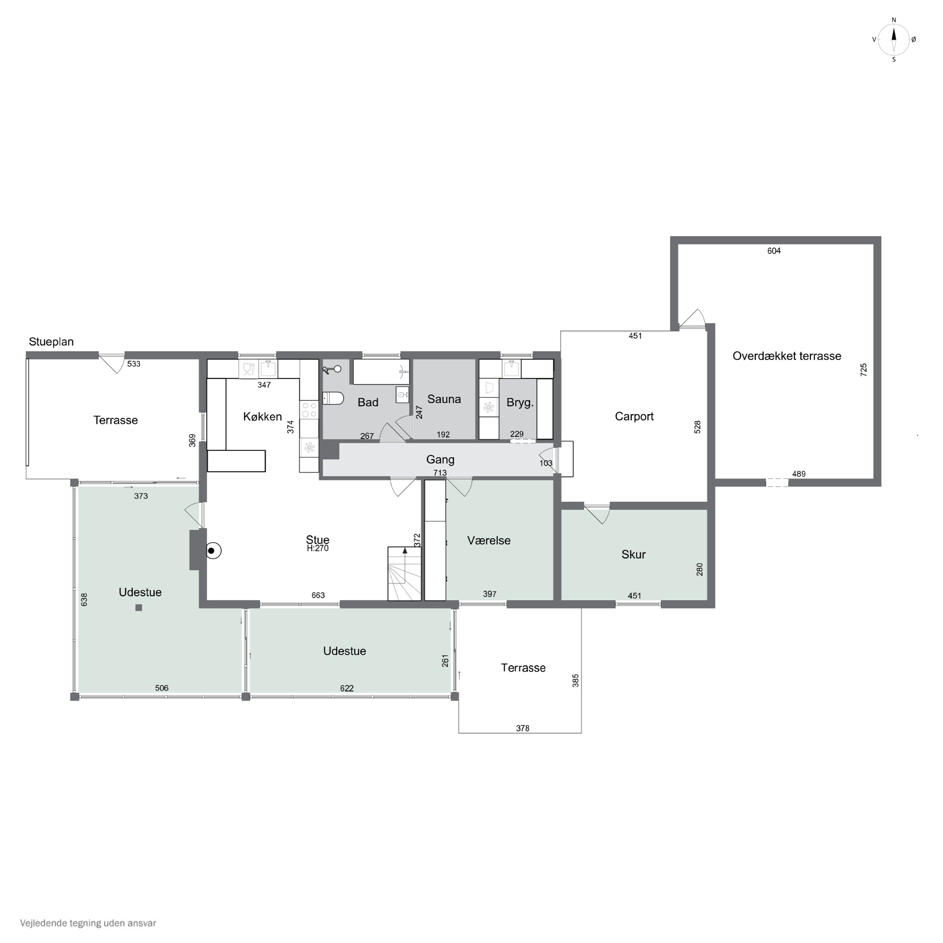 Plantegninger billede af Blichersvej 4, 4500 Nykøbing Sj
