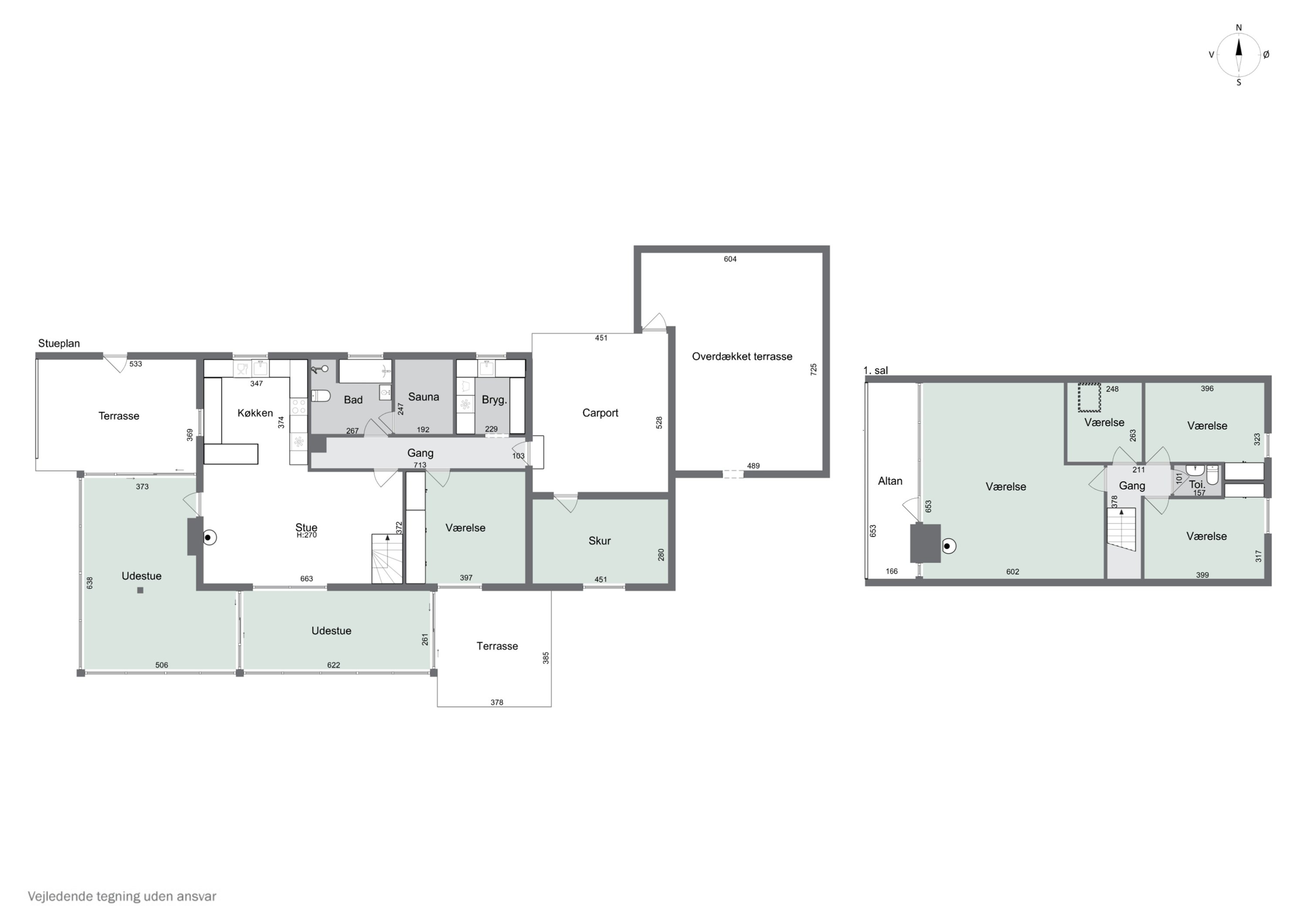 Plantegninger billede af Blichersvej 4, 4500 Nykøbing Sj