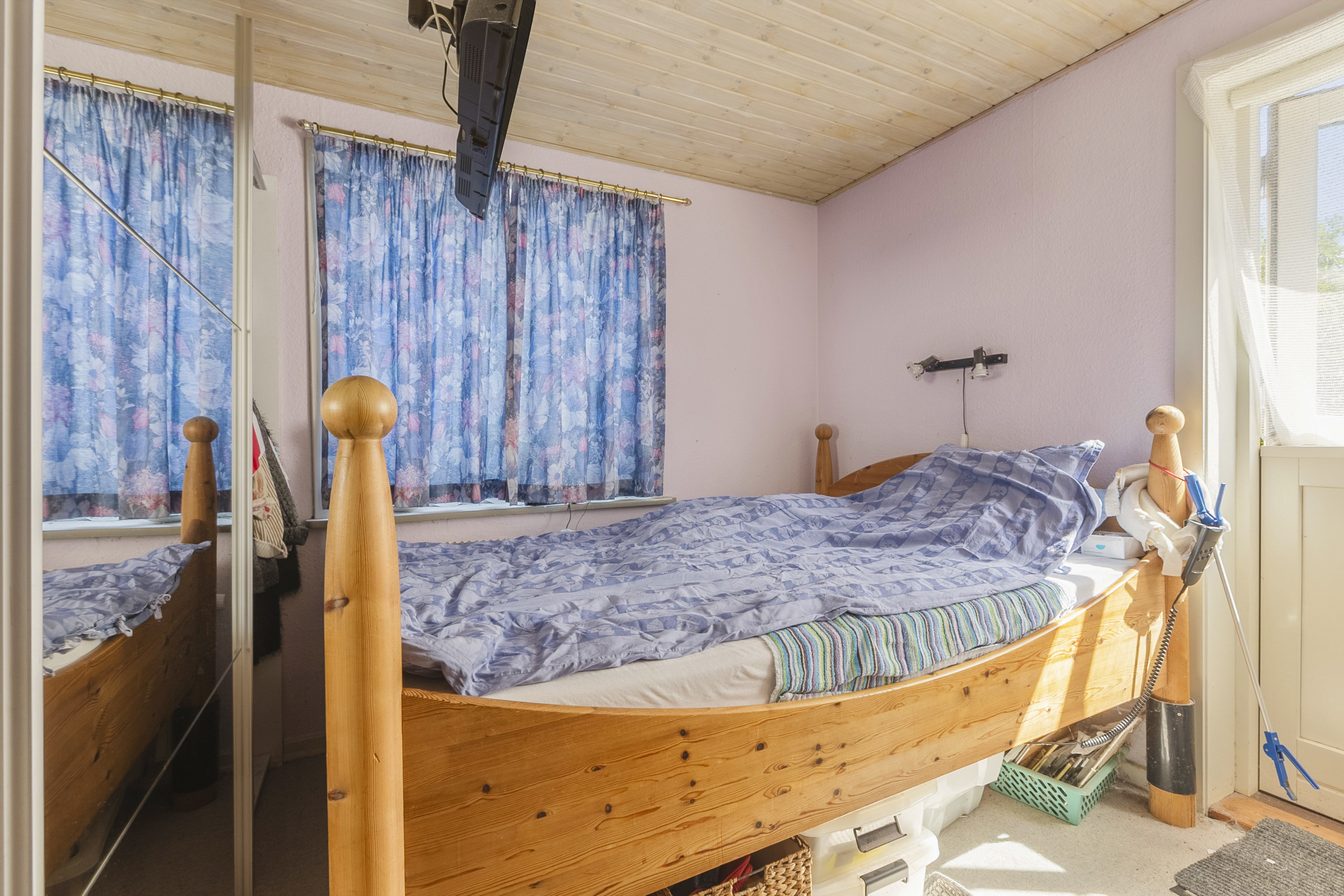 Fremhævet soveværelse billede i fuldskærmstilstand. Billede af Dyssevej 7, Hostrupskov, 6200 Aabenraa