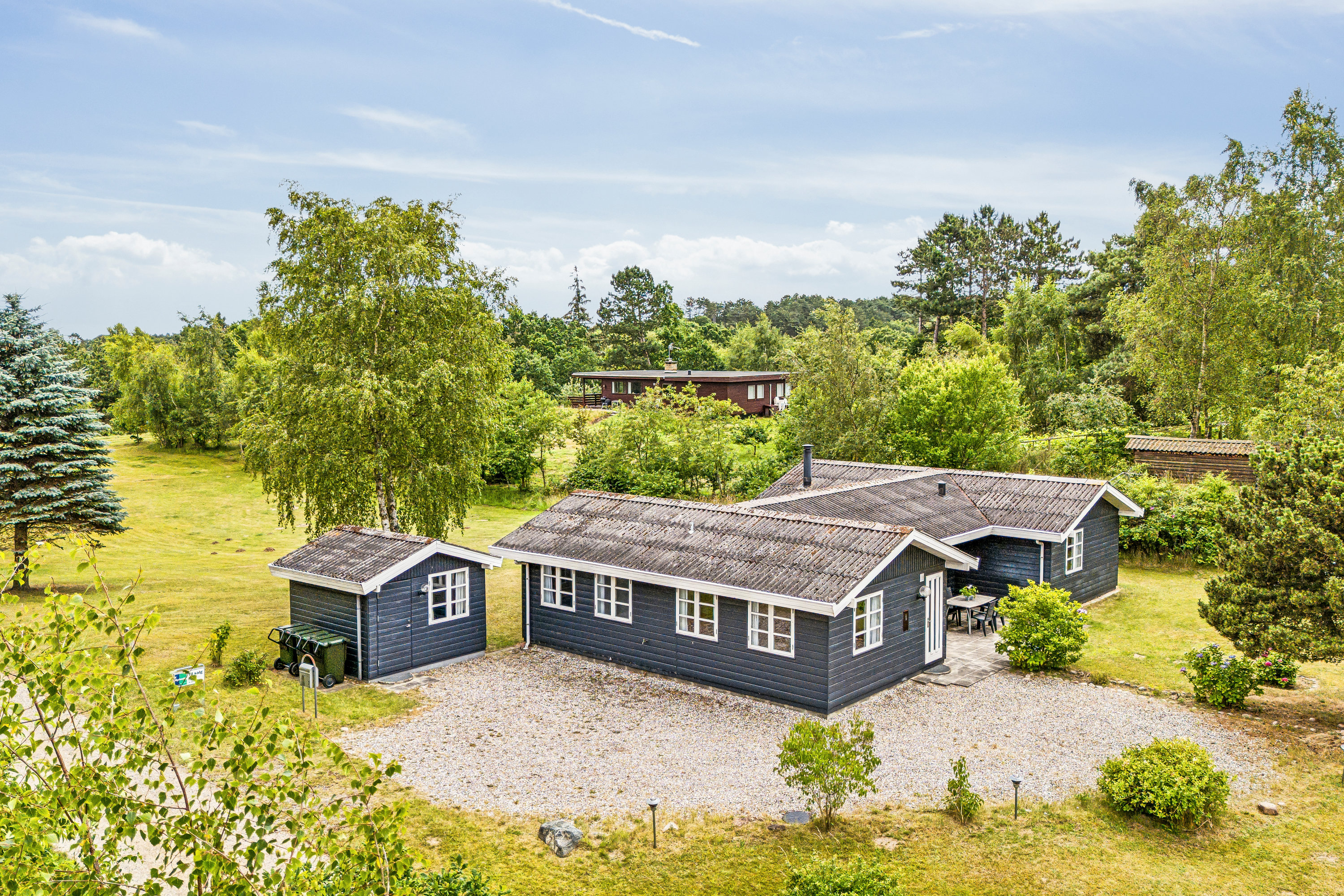 Fremhævet have billede i fuldskærmstilstand. Billede af Tronhøjvej 7, Kongsgårde, 8420 Knebel