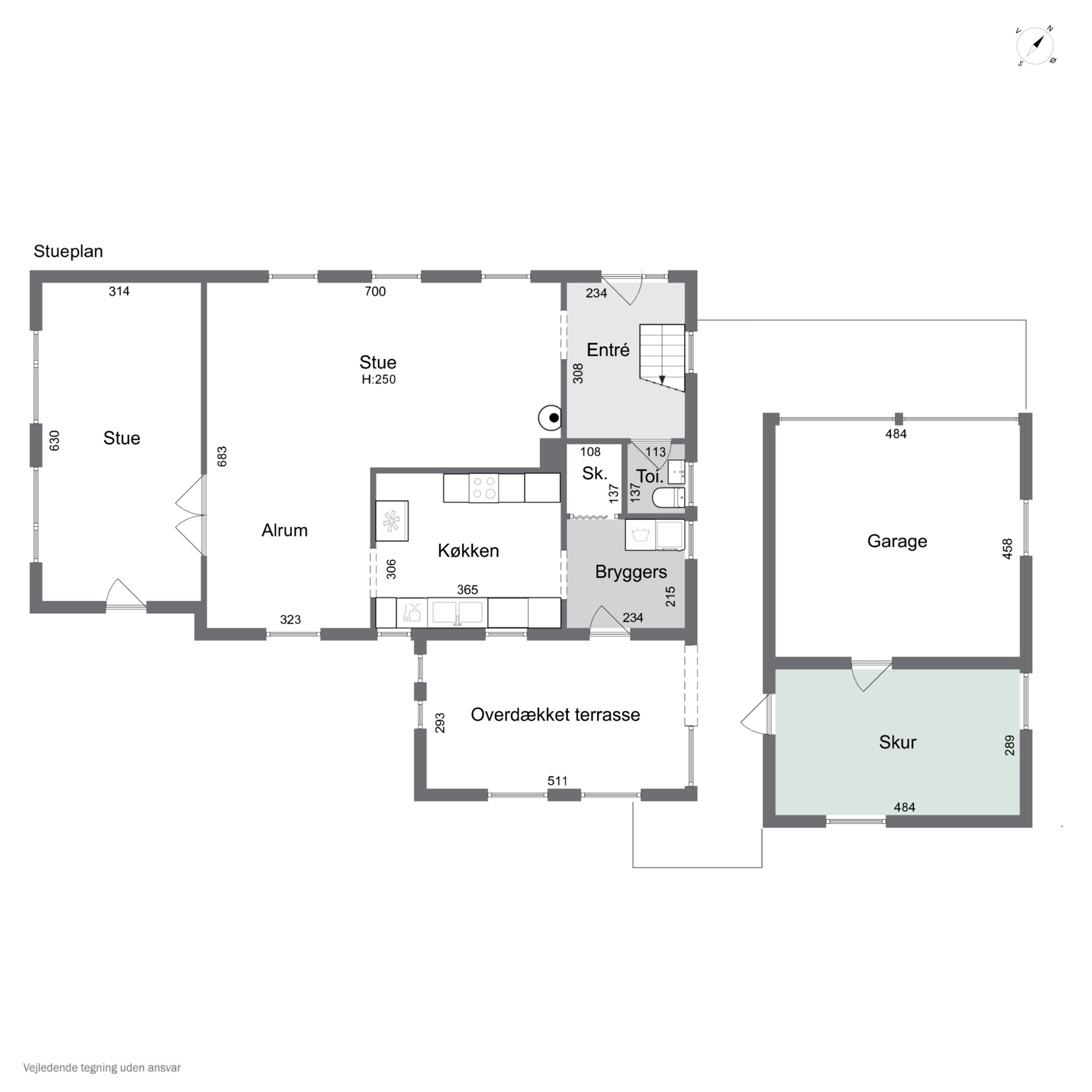 Plantegninger billede af Sorø Landevej 226, Eggeslevmagle, 4230 Skælskør