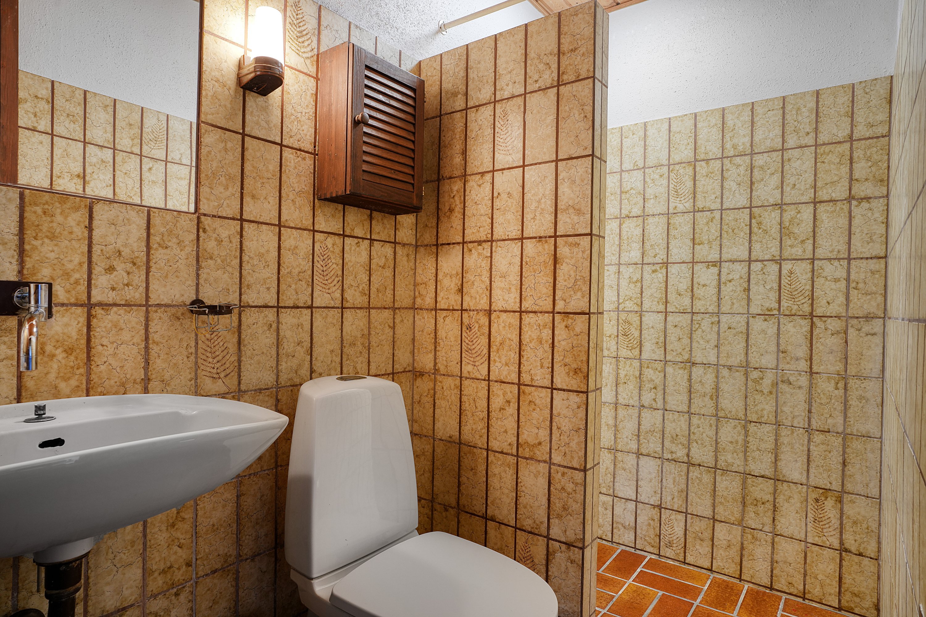 Fremhævet badeværelse billede i fuldskærmstilstand. Billede af Kalundborgvej 140A, 4300 Holbæk