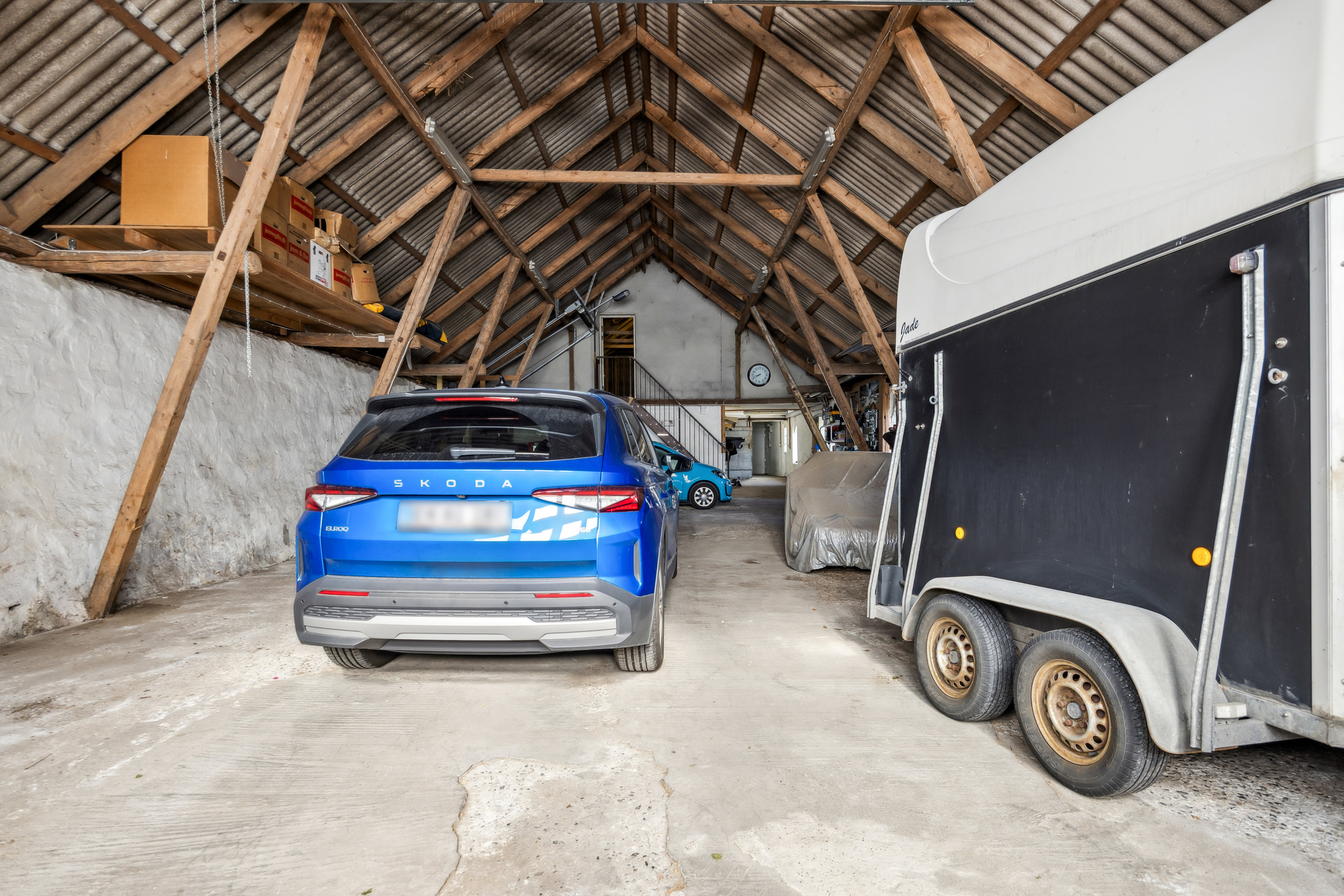 Fremhævet udhus billede i fuldskærmstilstand. Billede af Søndermarksvej 5, Stenild, 9500 Hobro