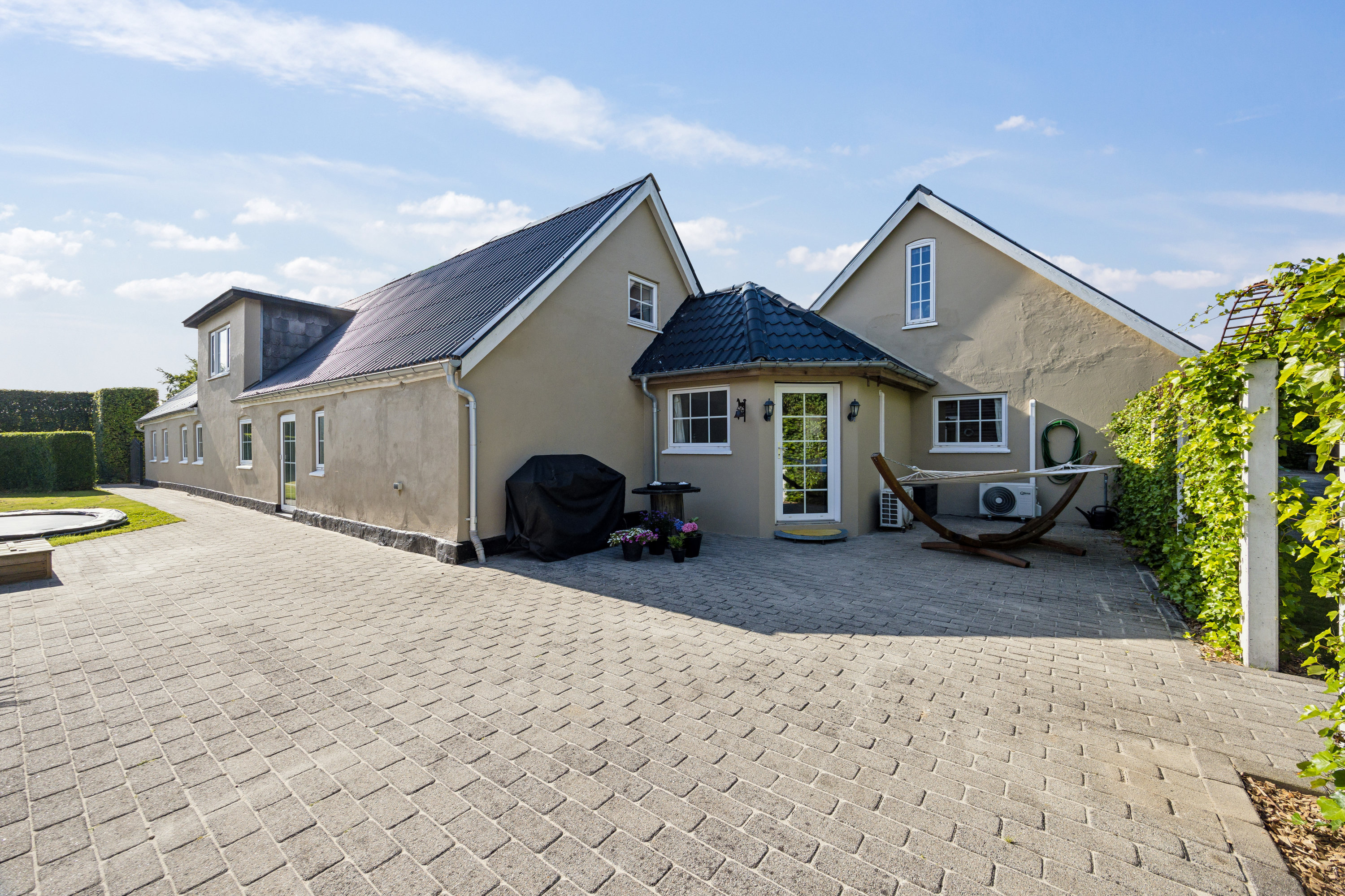 Fremhævet terrasse billede i fuldskærmstilstand. Billede af Søndermarksvej 5, Stenild, 9500 Hobro