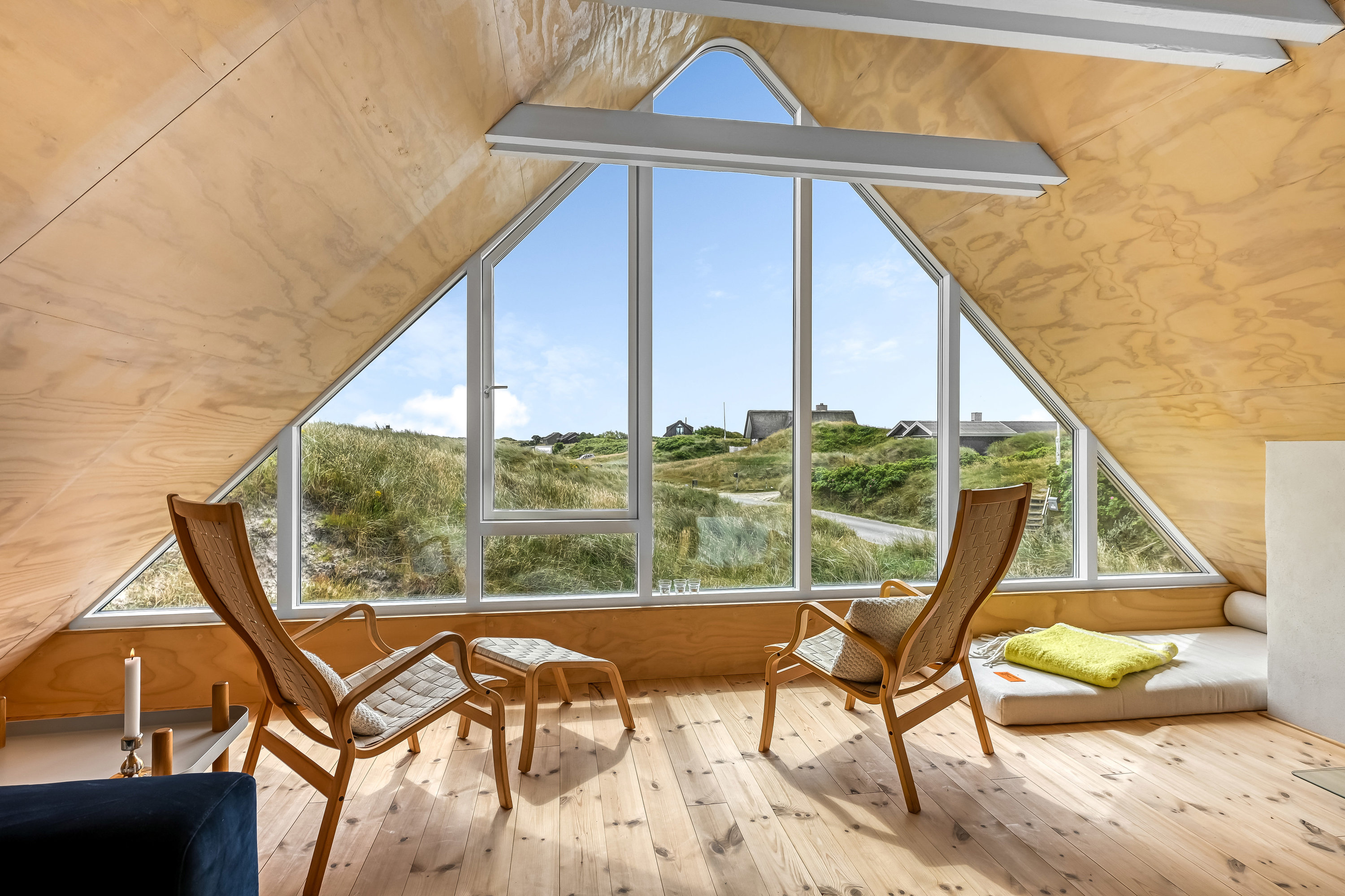 Fremhævet stue billede i fuldskærmstilstand. Billede af Slunden 110, Rindby Strand, 6720 Fanø