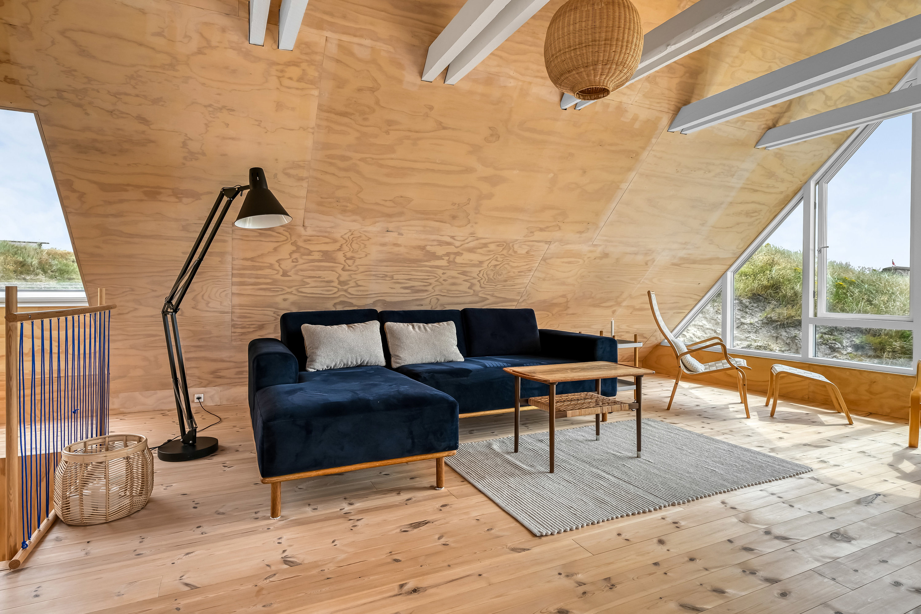 Fremhævet stue billede i fuldskærmstilstand. Billede af Slunden 110, Rindby Strand, 6720 Fanø