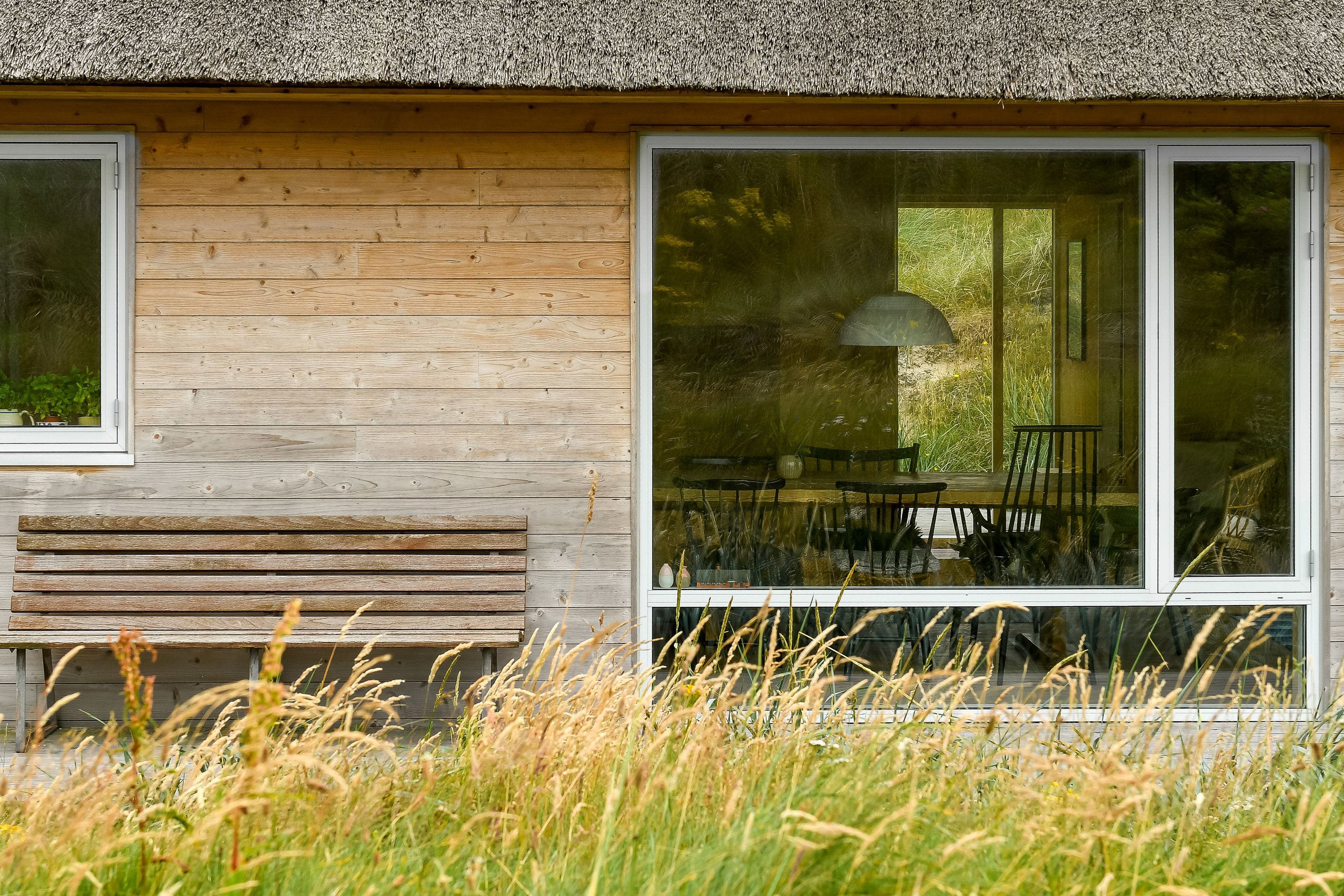 Fremhævet terrasse billede i fuldskærmstilstand. Billede af Slunden 110, Rindby Strand, 6720 Fanø