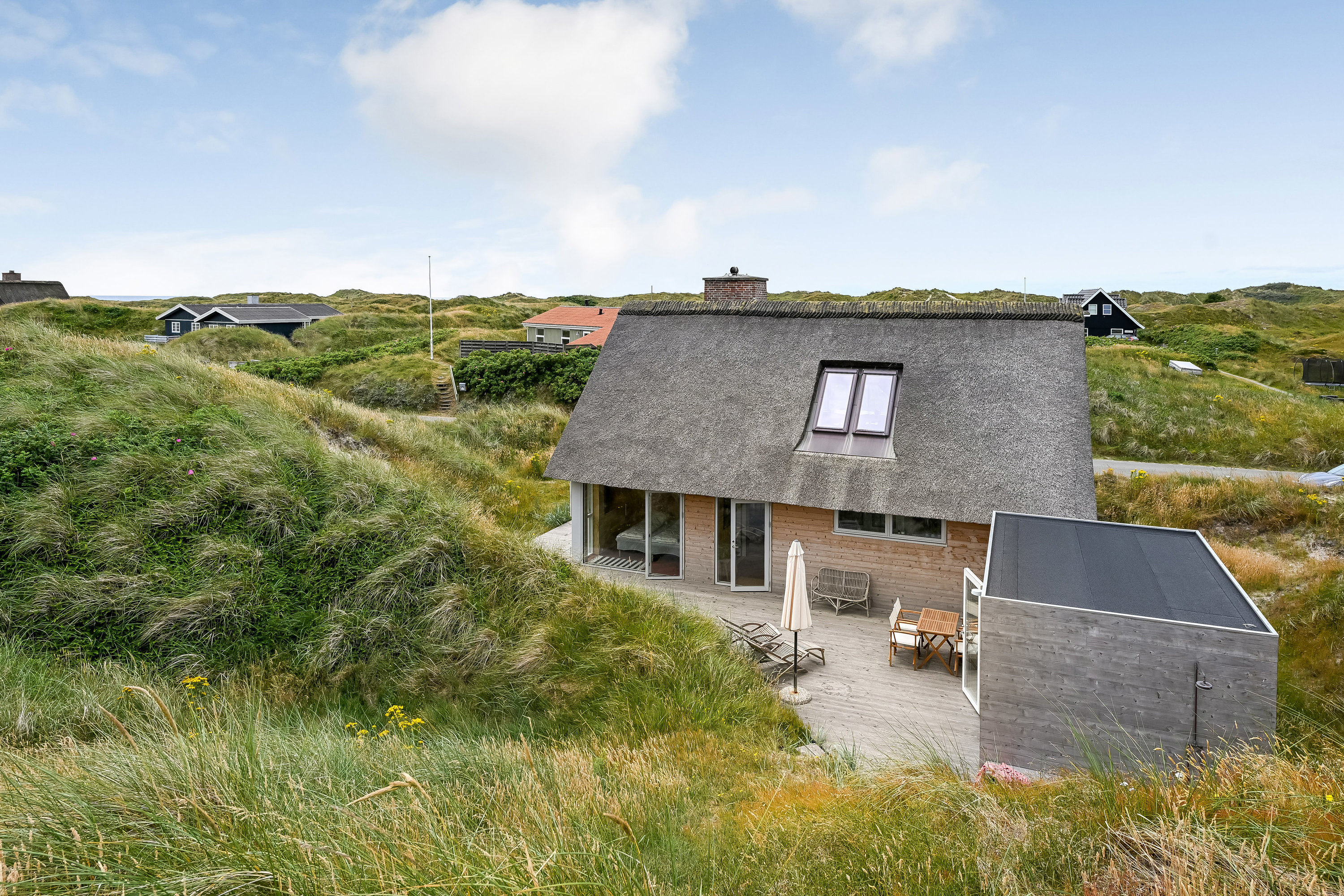 Fremhævet ejendommen billede i fuldskærmstilstand. Billede af Slunden 110, Rindby Strand, 6720 Fanø