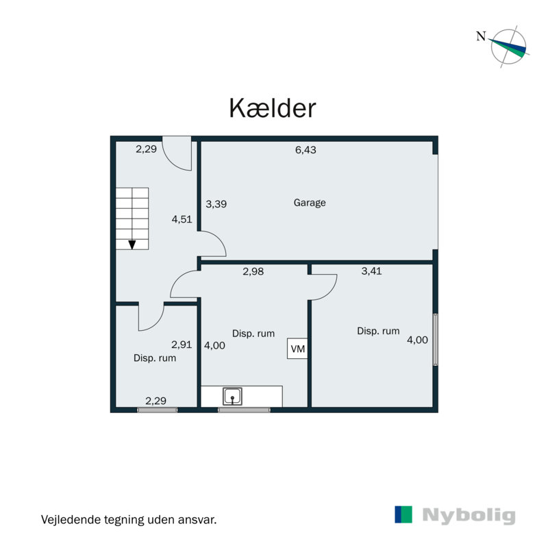 Plantegninger billede af Ribe Landevej 98, 6100 Haderslev